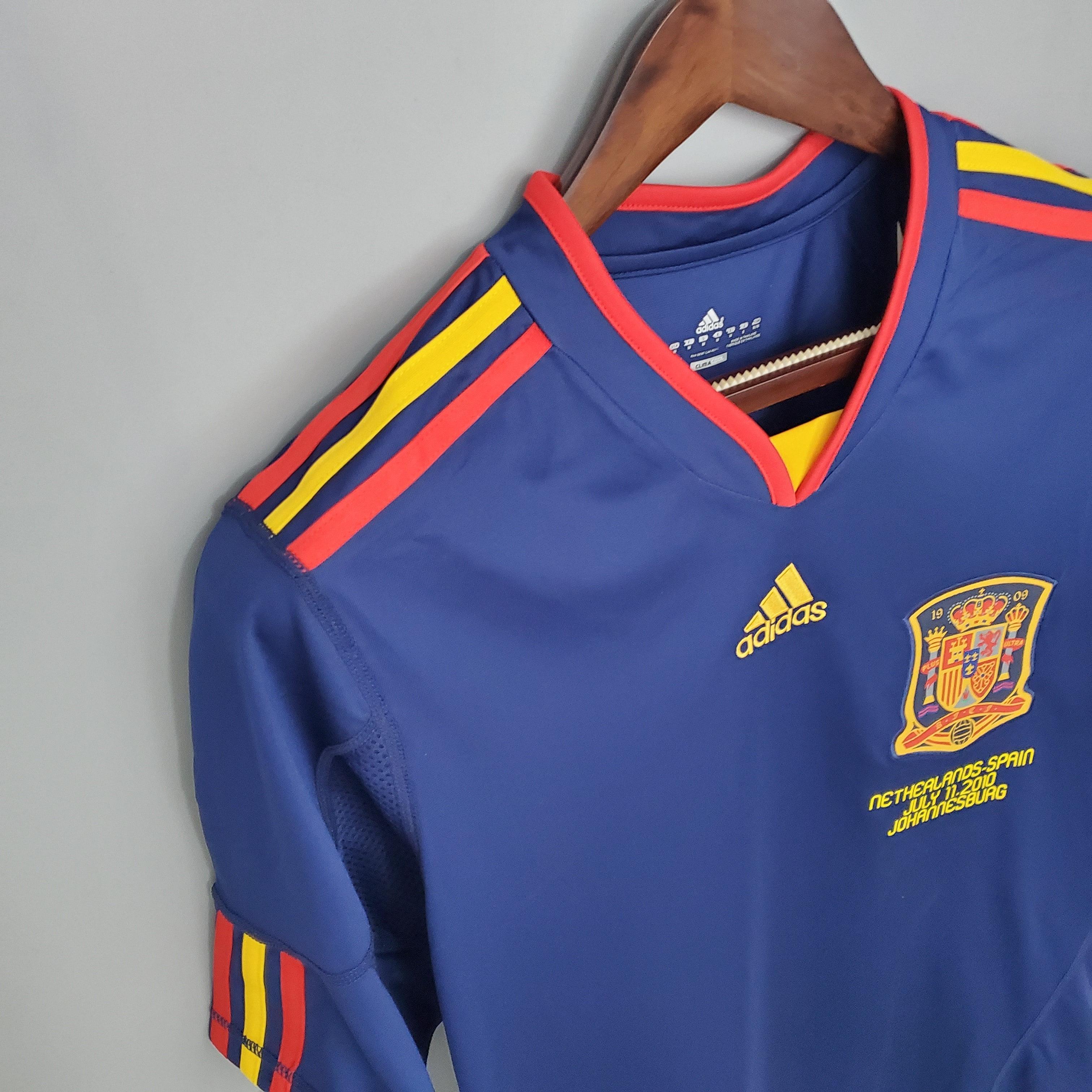 Camisa Retrô Espanha II 2010 Masculina