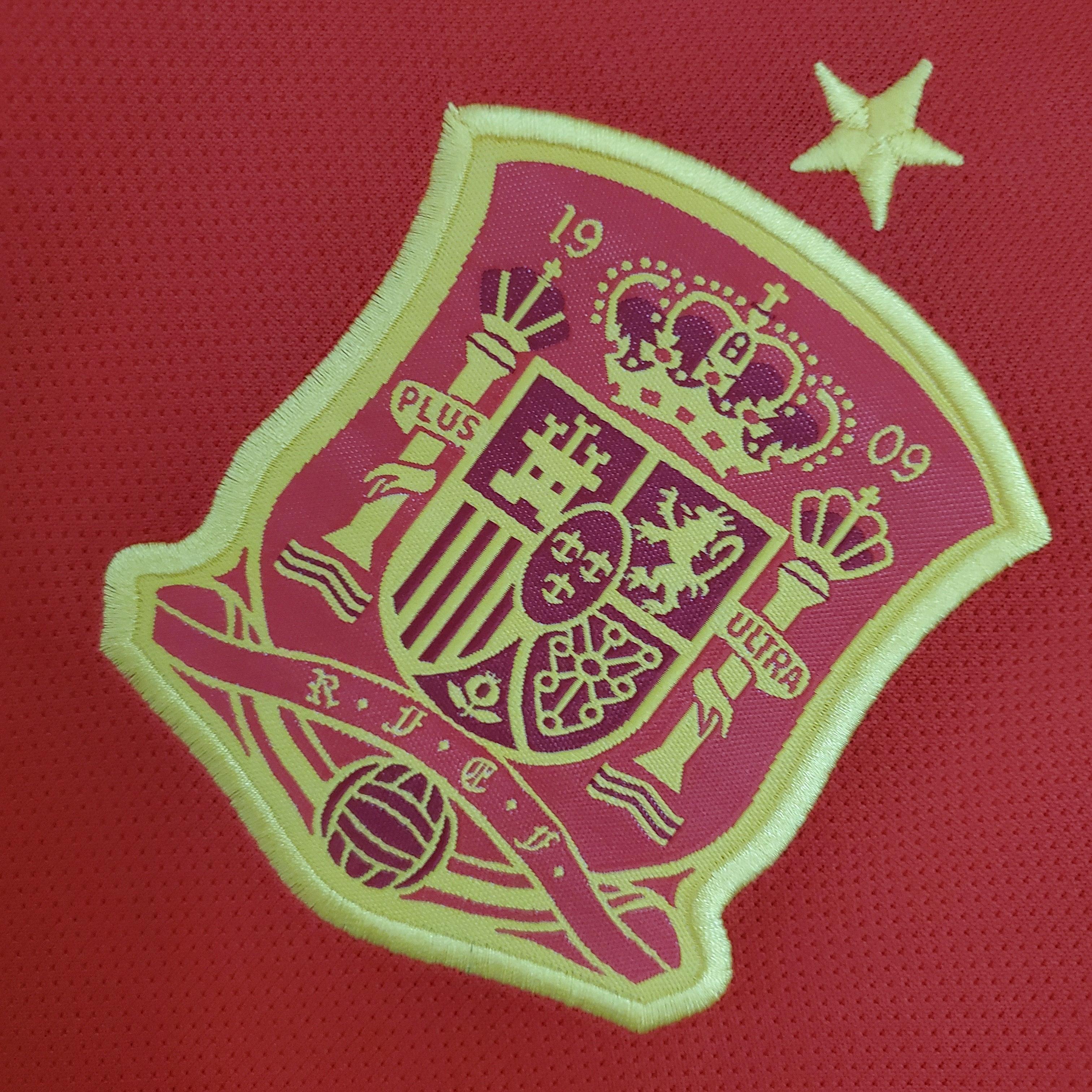 Camisa Retrô Espanha I 2018 Masculina
