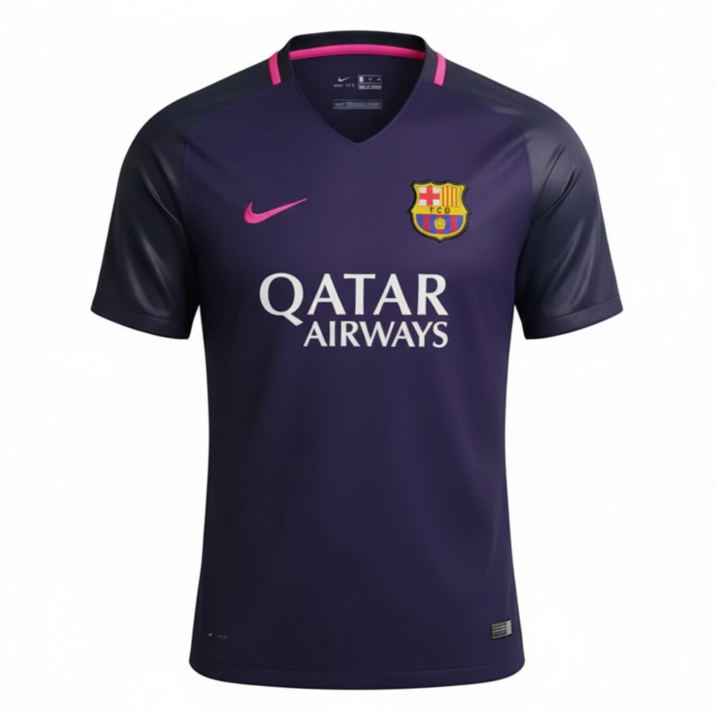 Camisa Retrô Barcelona II 2016 Masculina
