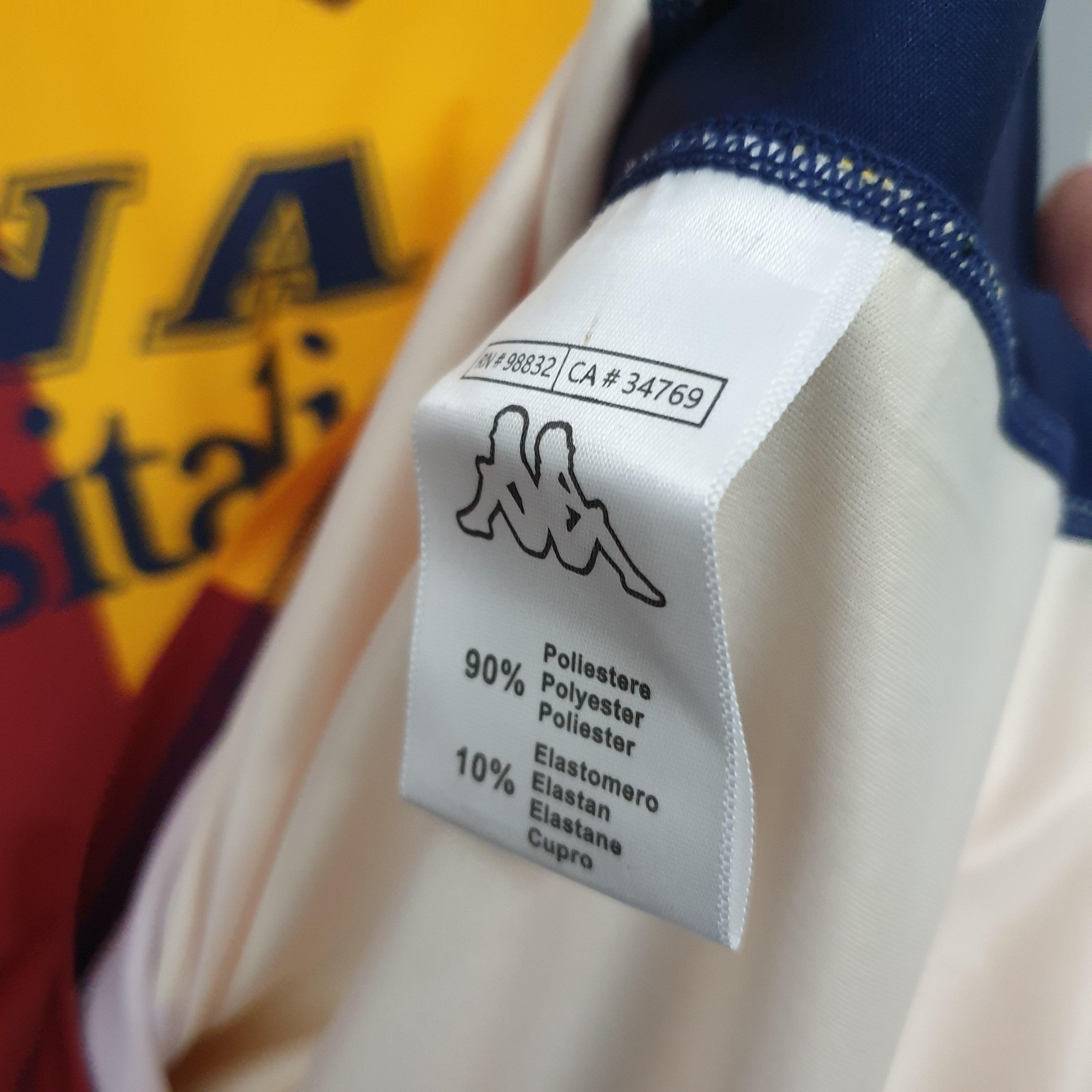 Camisa Retrô Roma 2001 I 2001 Masculina