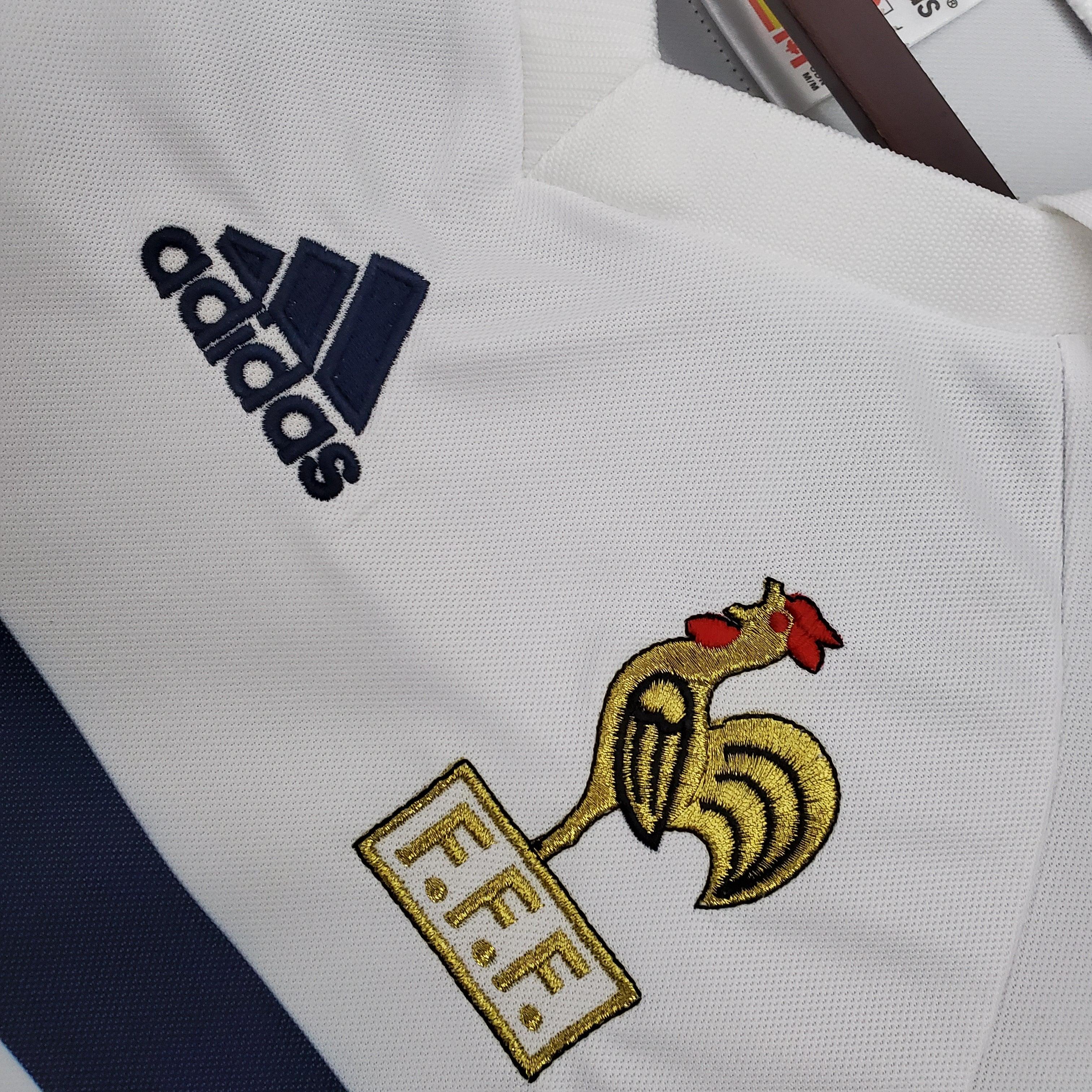 Camisa Retrô França II 1998 Masculina