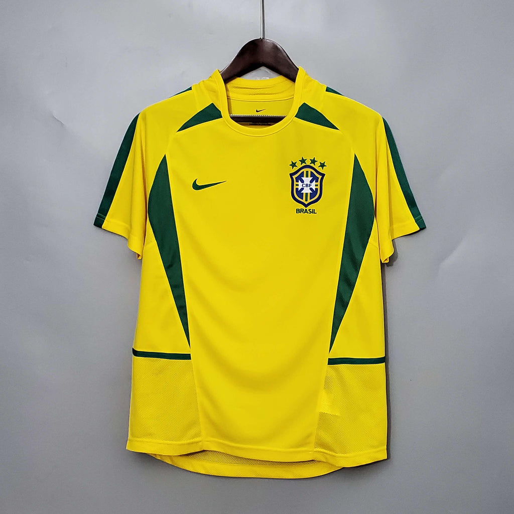 Camisa Retrô Brasil I 2002 Masculina