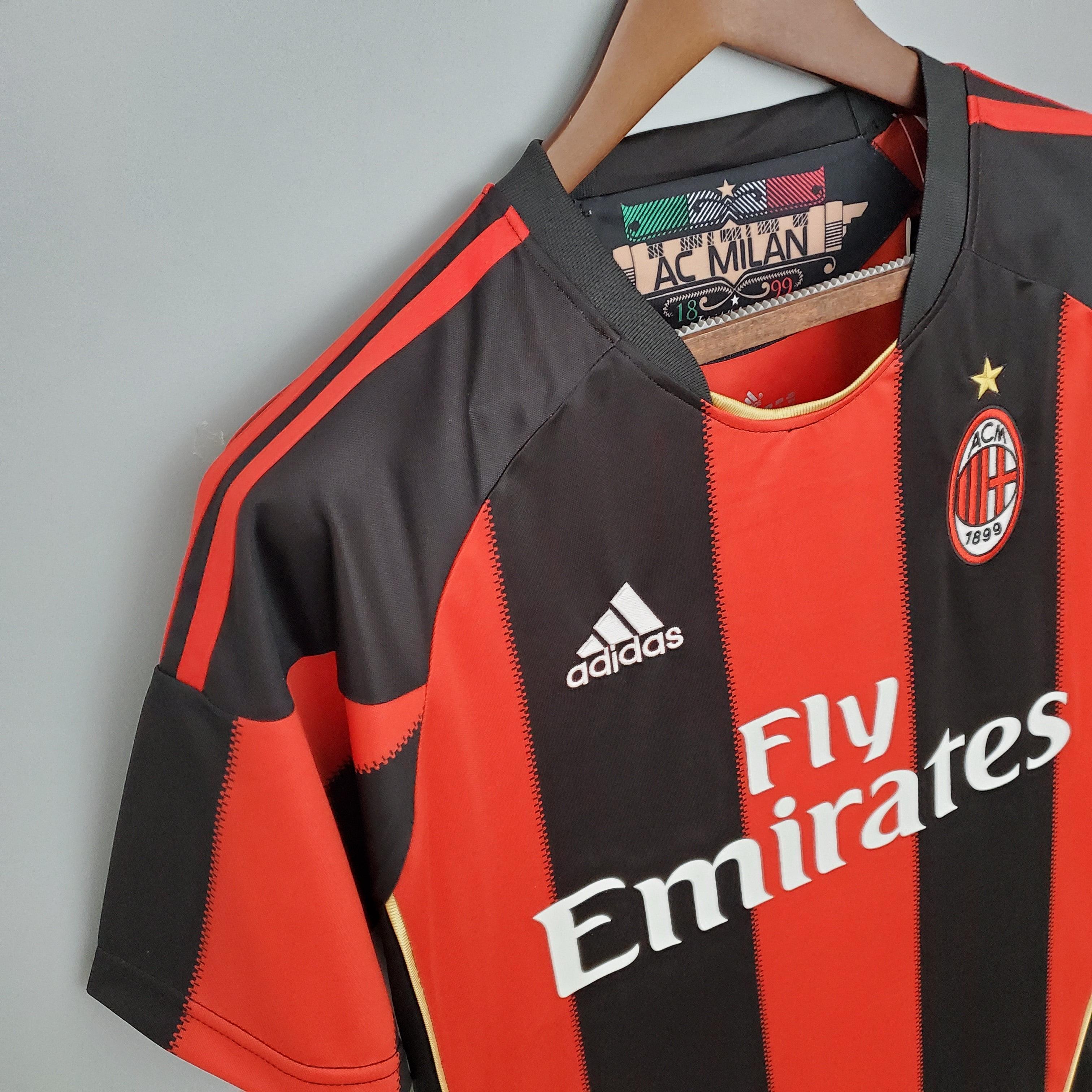 Camisa Retrô Milan I 2010 Masculina