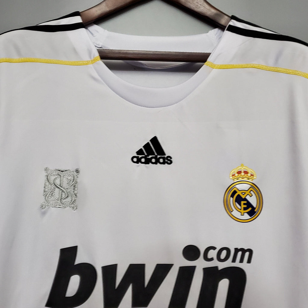 Camisa Retrô Real Madrid I 2009 Masculina