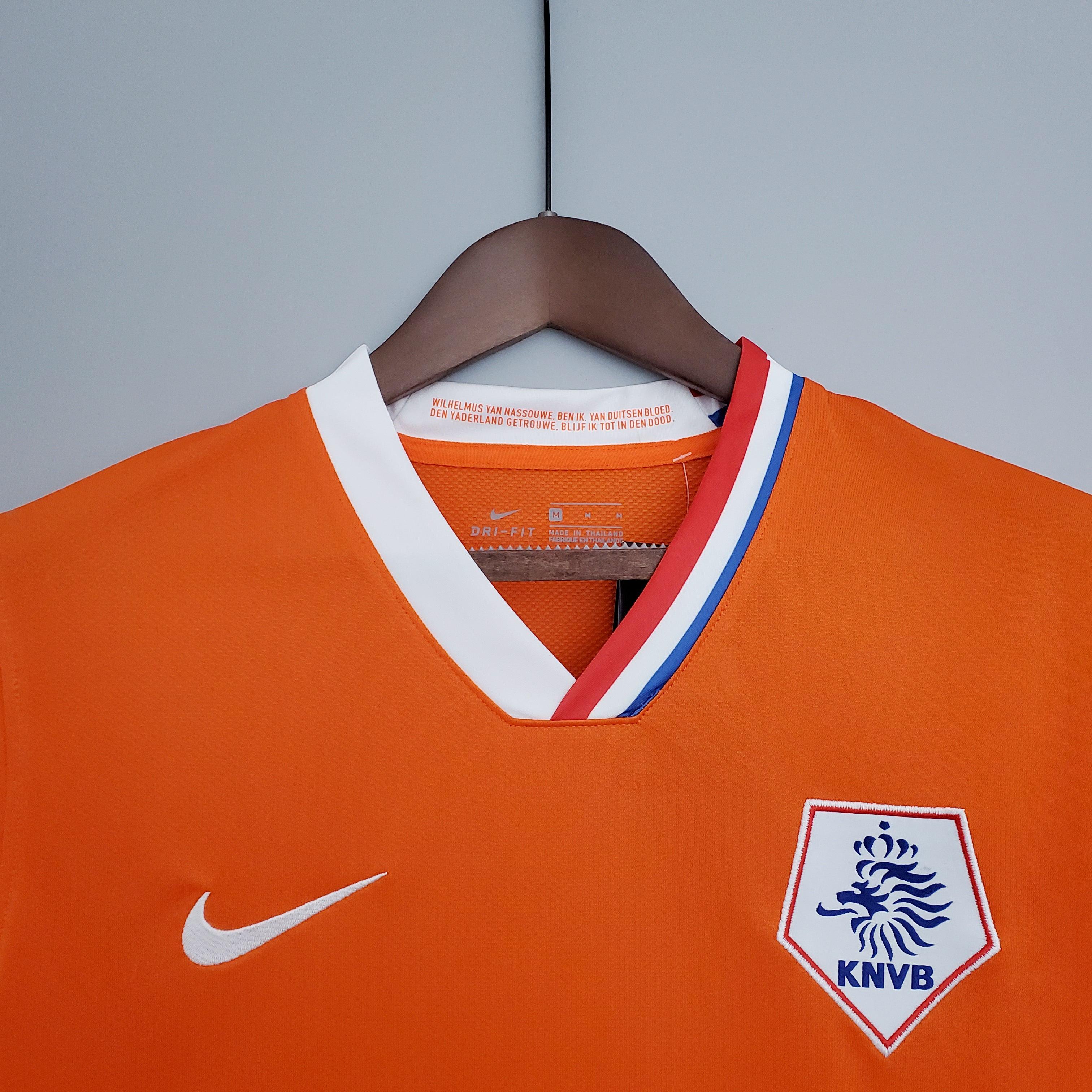 Camisa Retrô Holanda I 2008 Masculina
