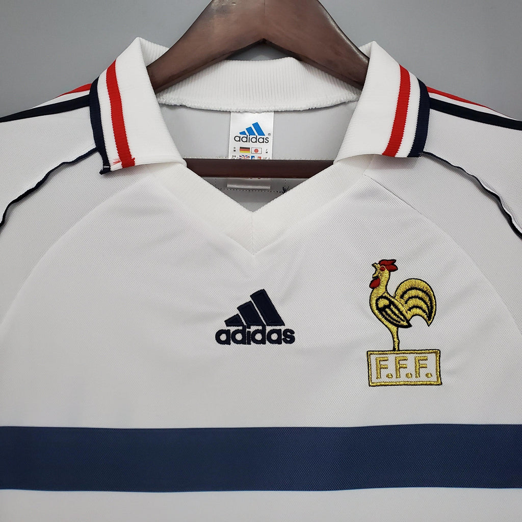 Camisa Retrô França II 1998 Masculina