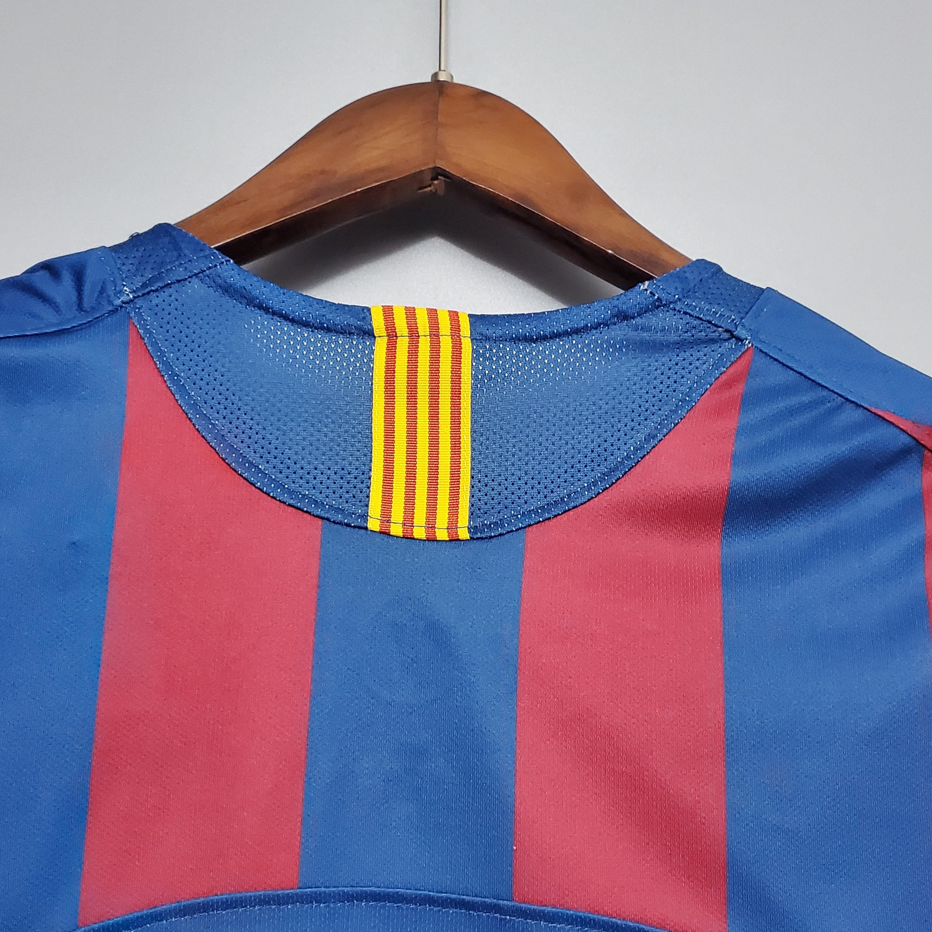 Camisa Retrô Barcelona I 2006 Masculina