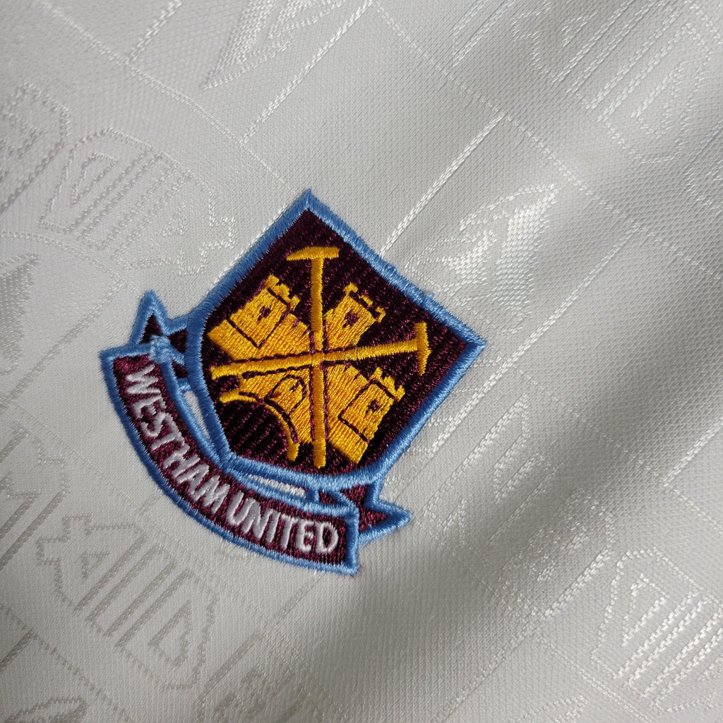 Camisa Retrô West Ham 1999 Iron Maiden 1999 Masculina