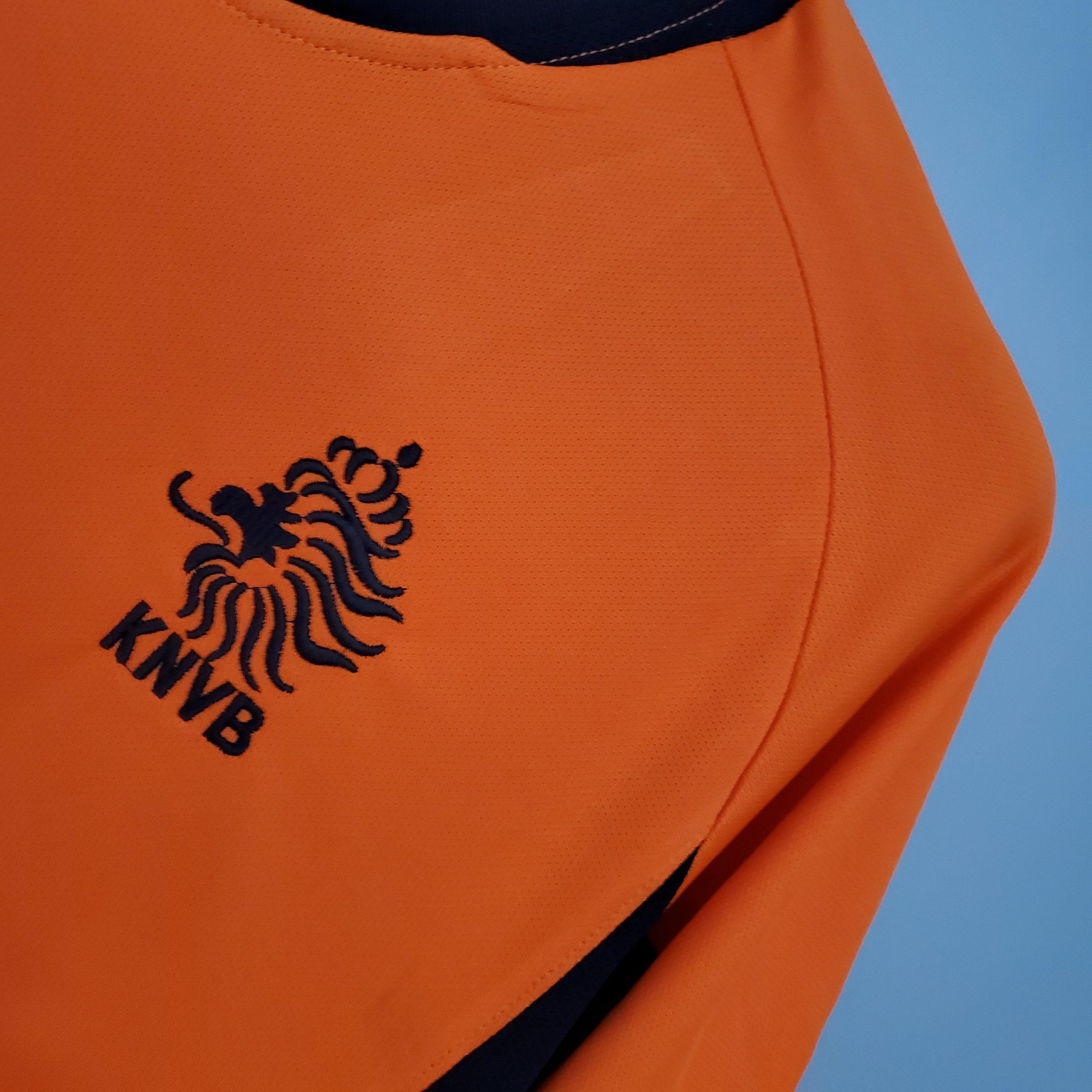 Camisa Retrô Holanda I 2002 Masculina