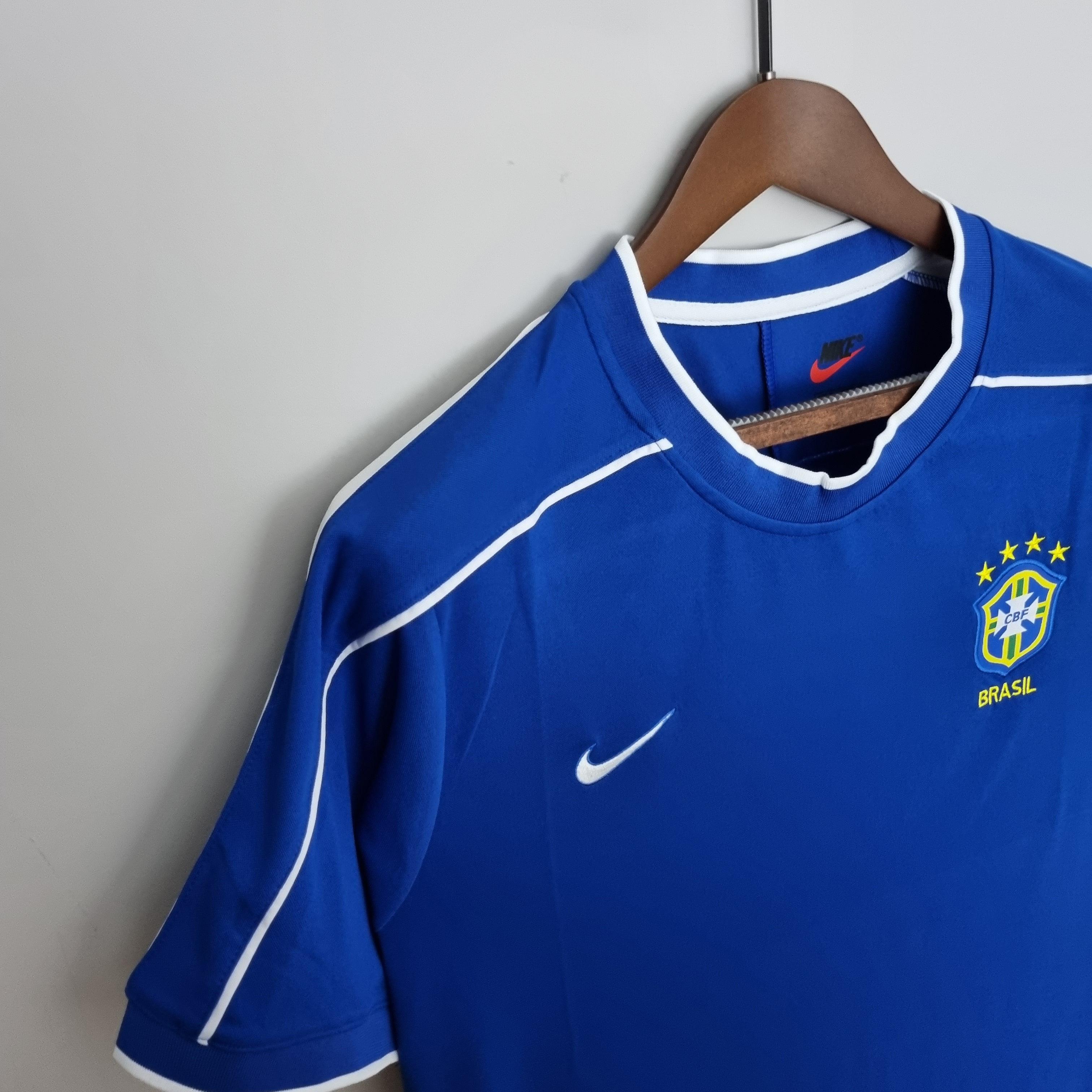 Camisa Retrô Brasil II 1998 Masculina