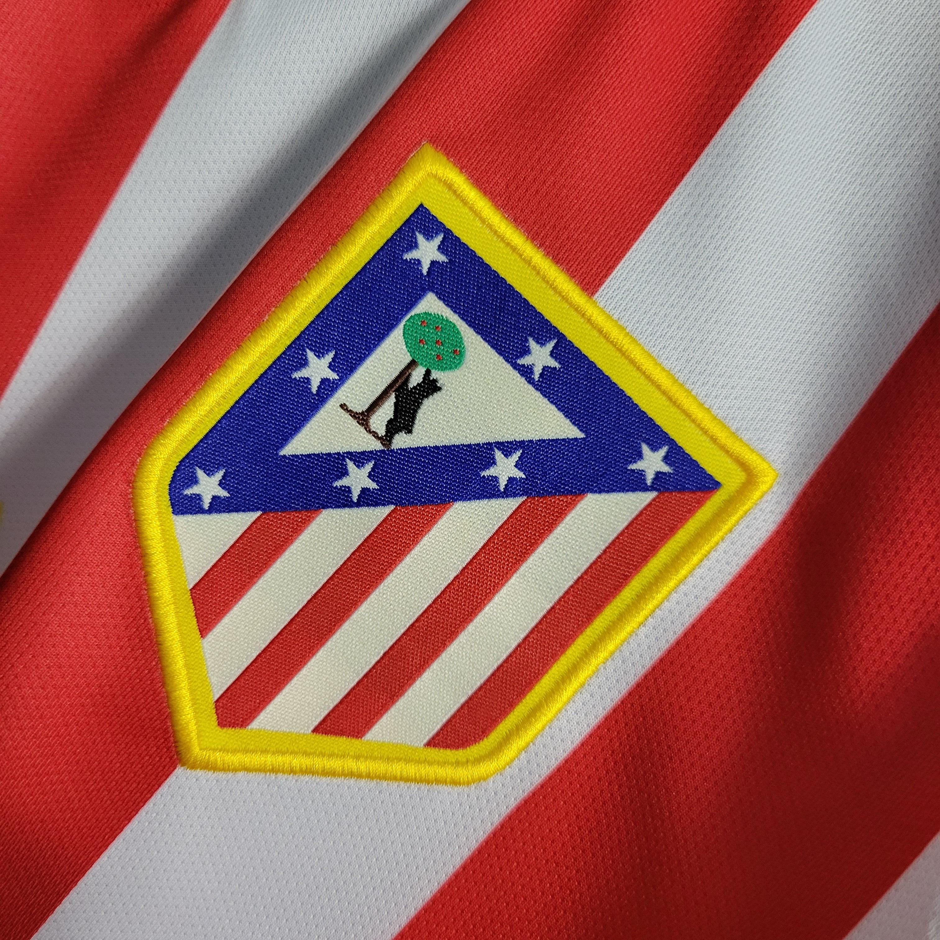 Camisa Retrô Atlético Madrid Spider 2004 Masculina