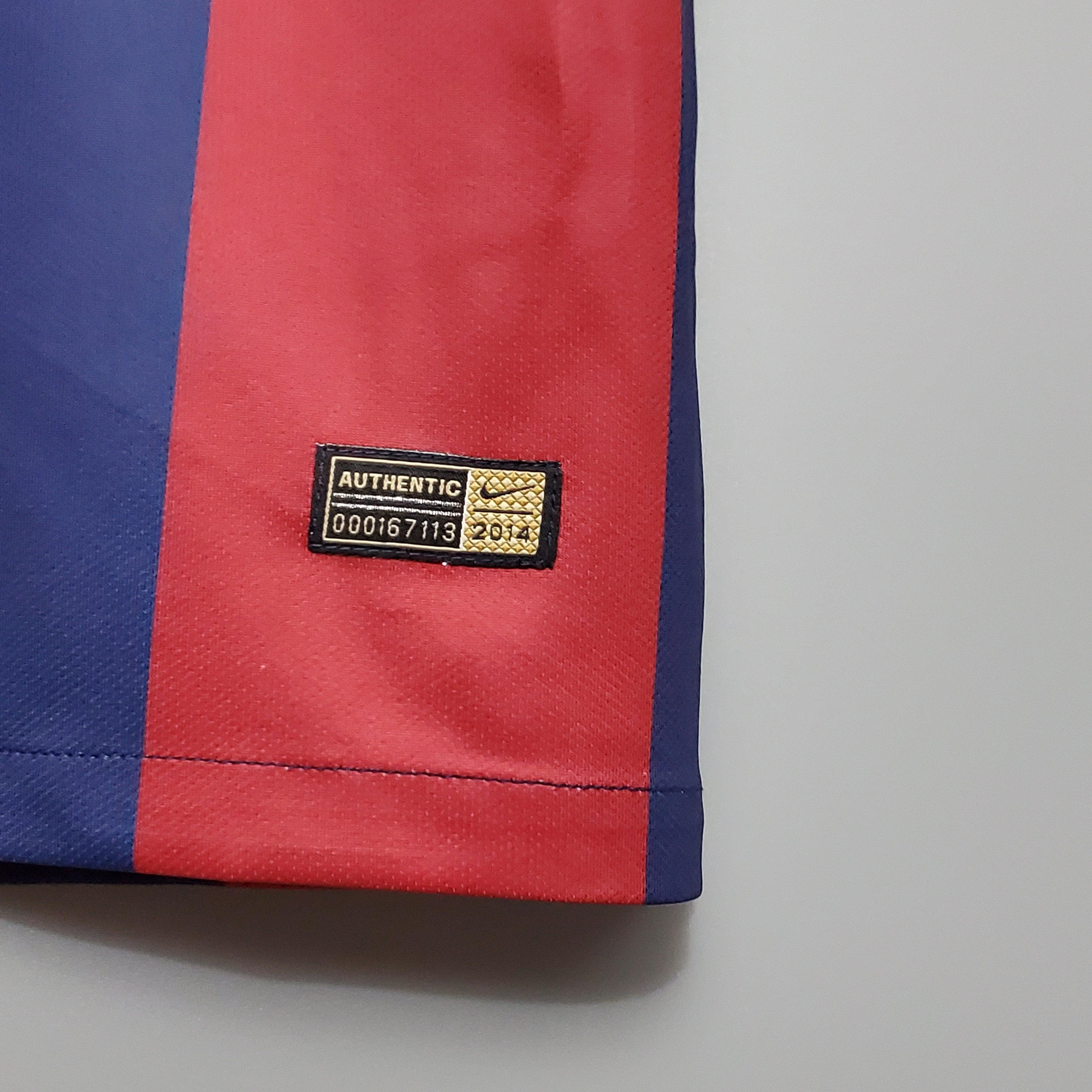 Camisa Retrô Barcelona I 2014 Masculina