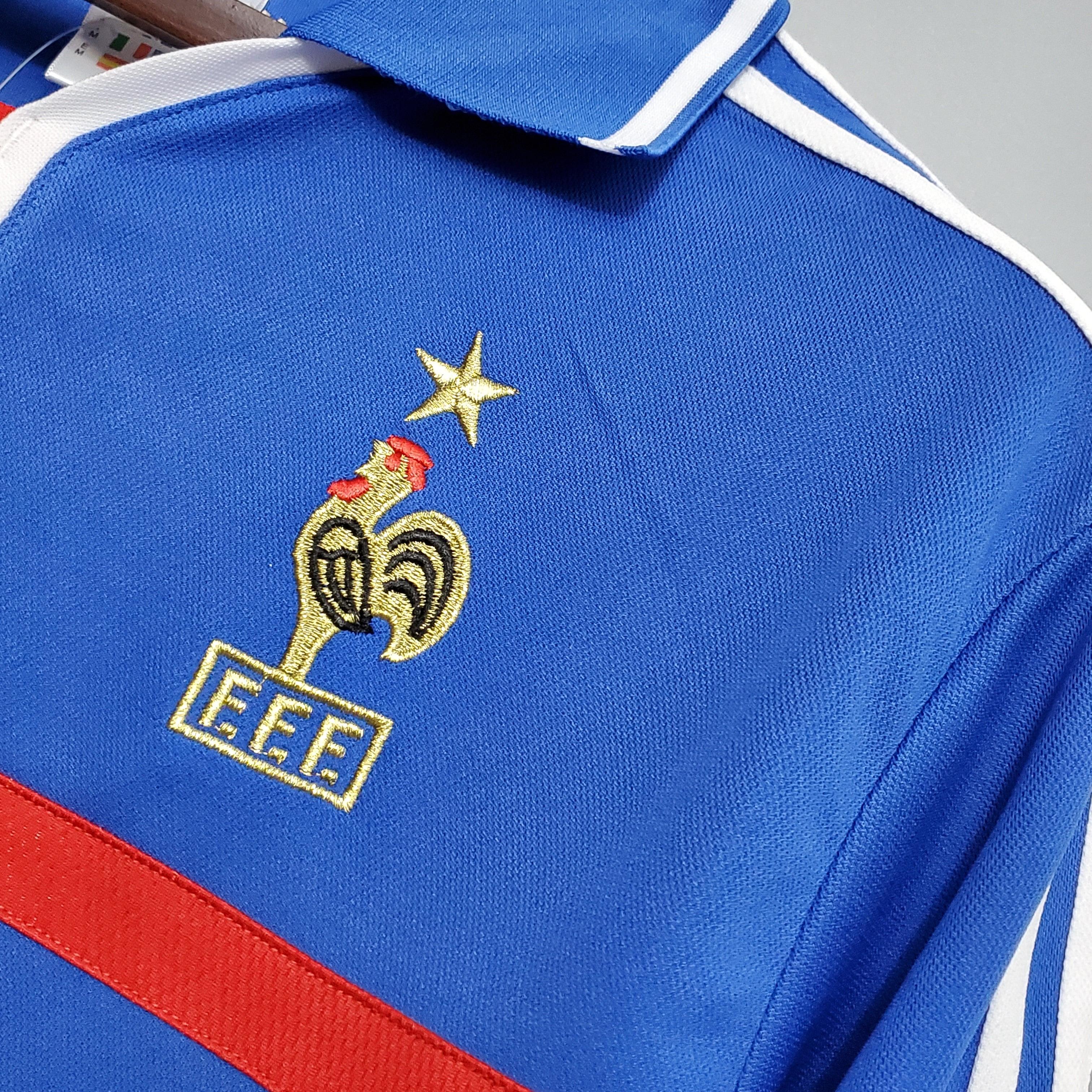 Camisa Retrô França I 2000 Masculina