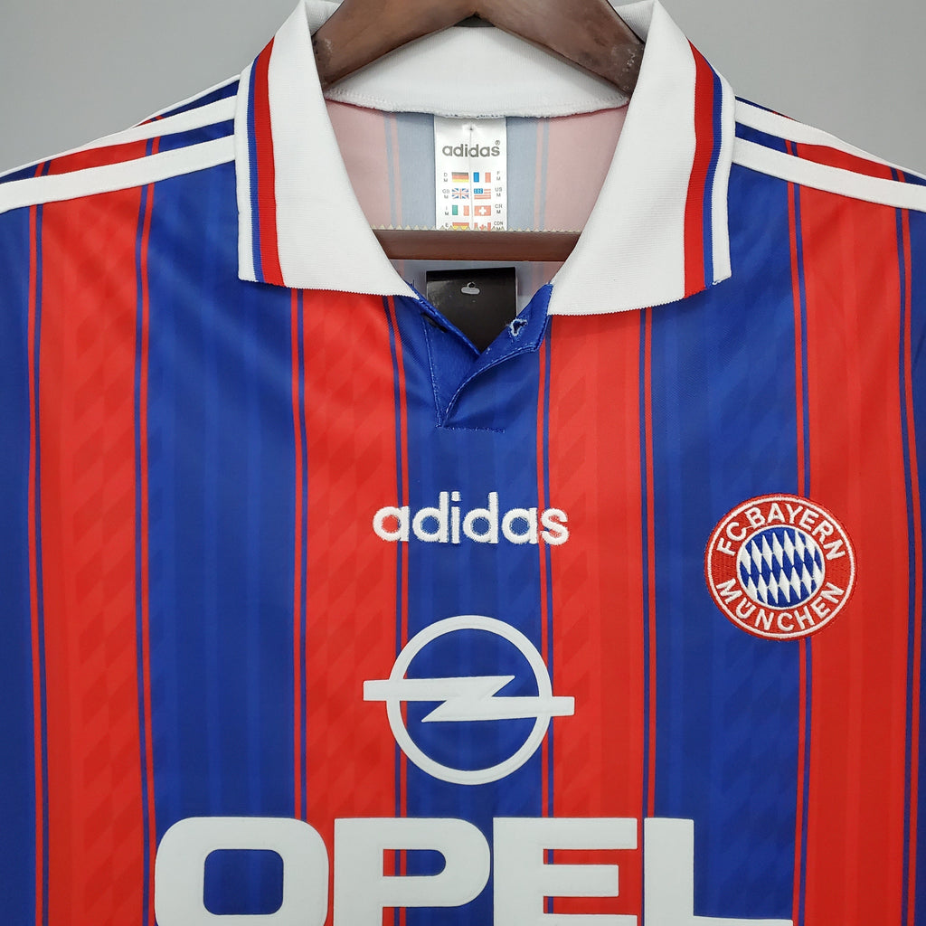 Camisa Retrô Bayern Munique I 1995/97 Masculina