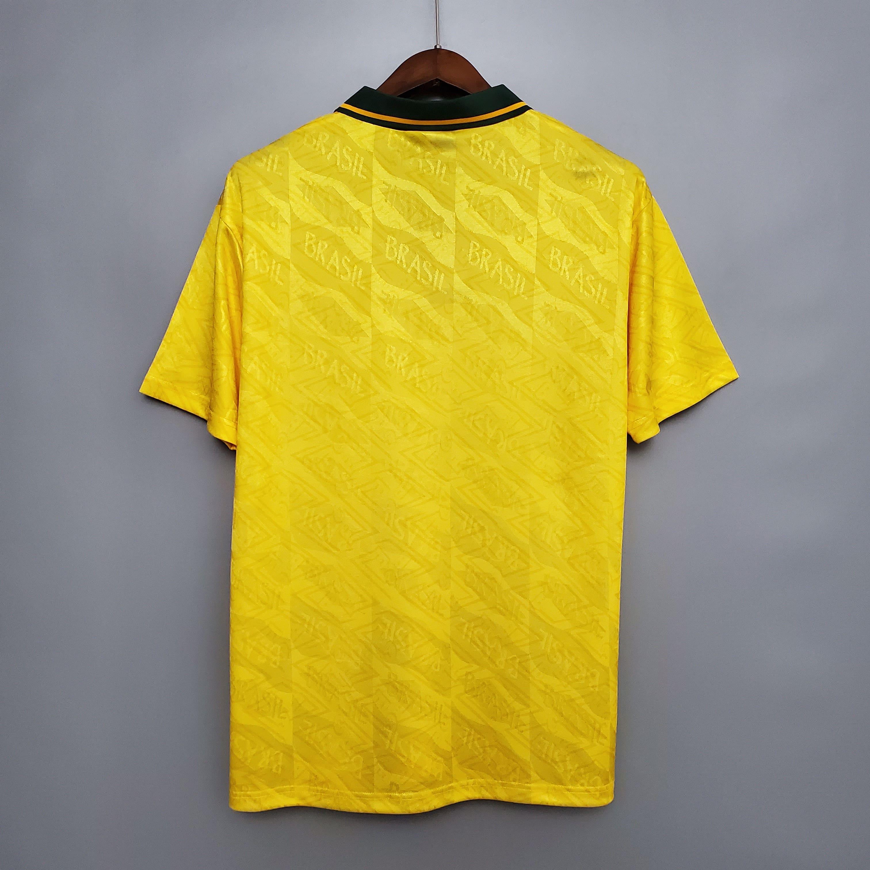 Camisa Retrô Brasil I 1991 Masculina