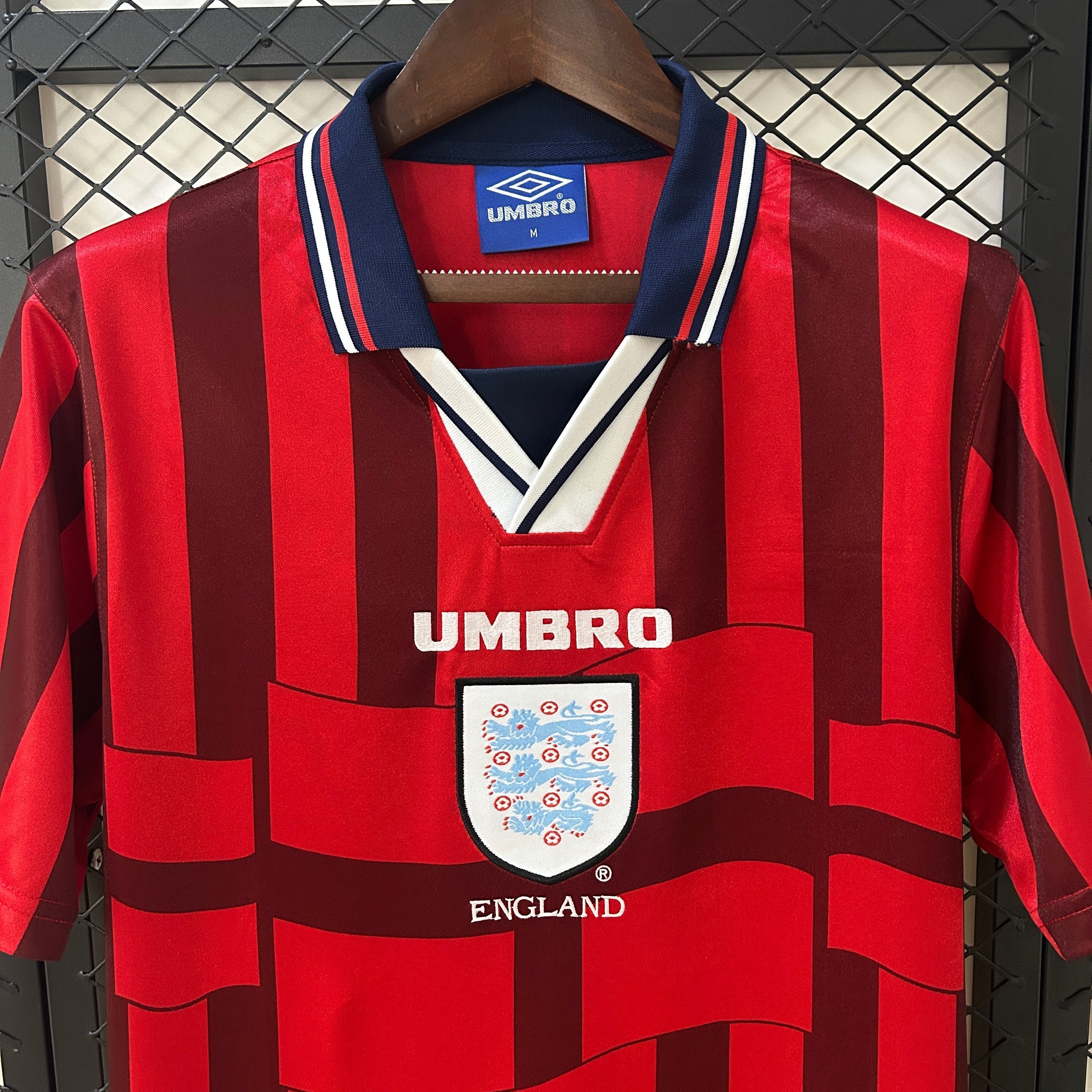 Camisa Retrô Inglaterra II 1998 Masculina