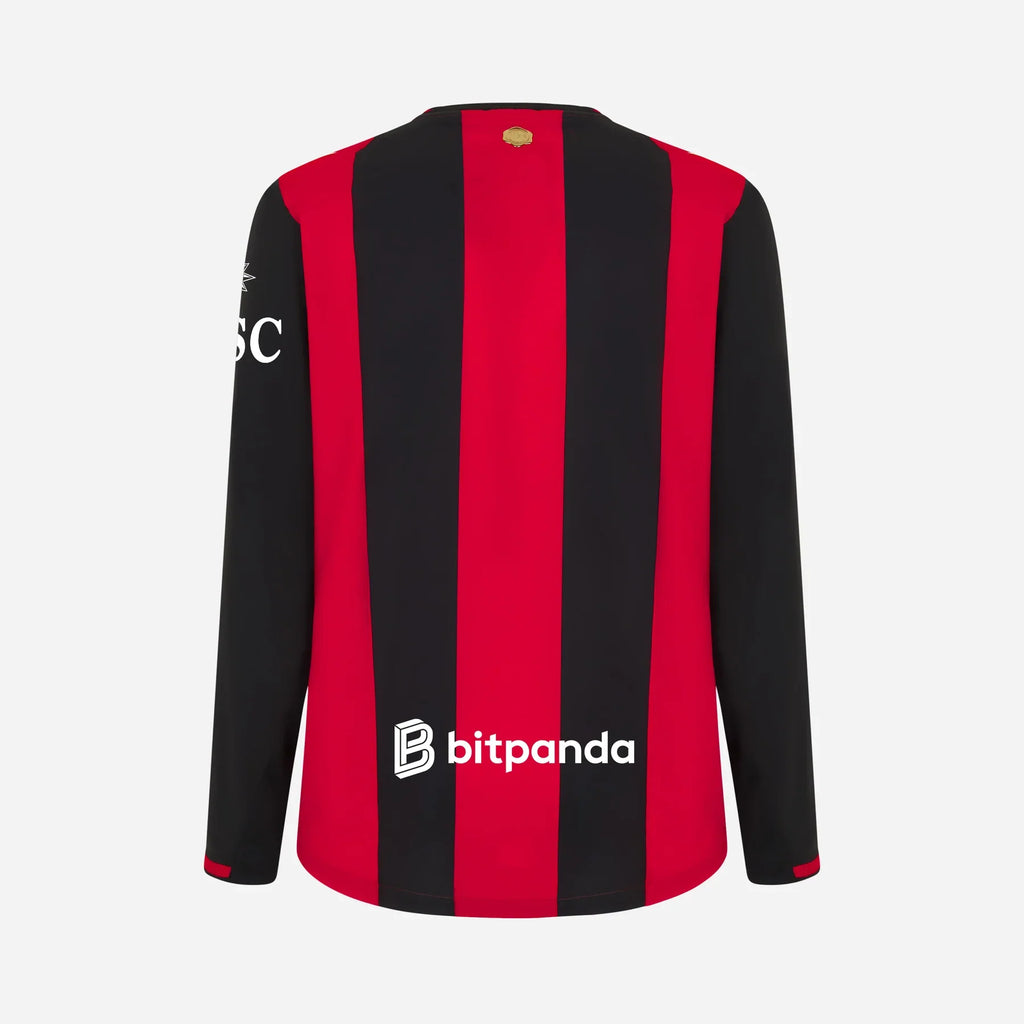 Camisa I Manga Longa Milan 2026/27 Jogador Masculina