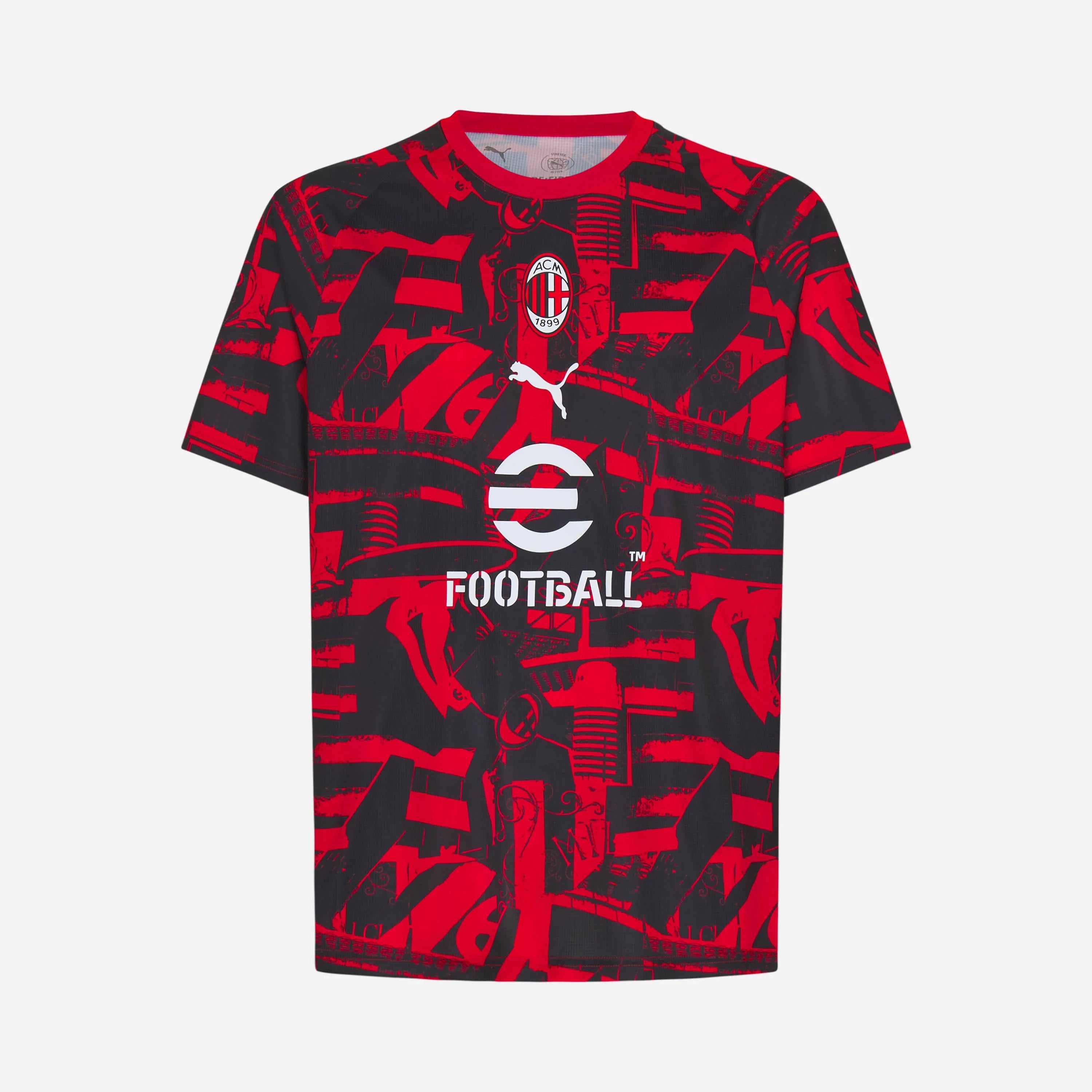 Camisa Pré Jogo Milan 2026/27 Masculina