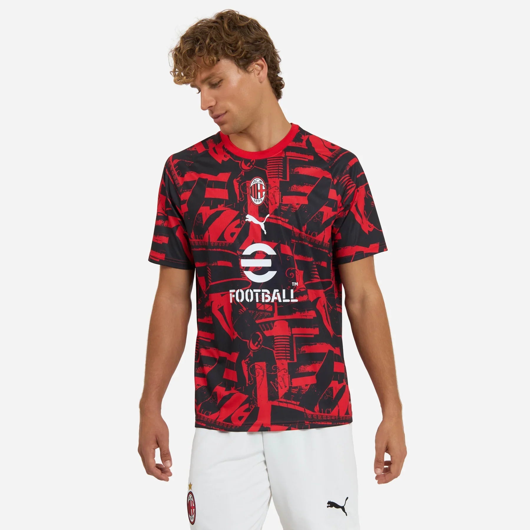 Camisa Pré Jogo Milan 2026/27 Masculina