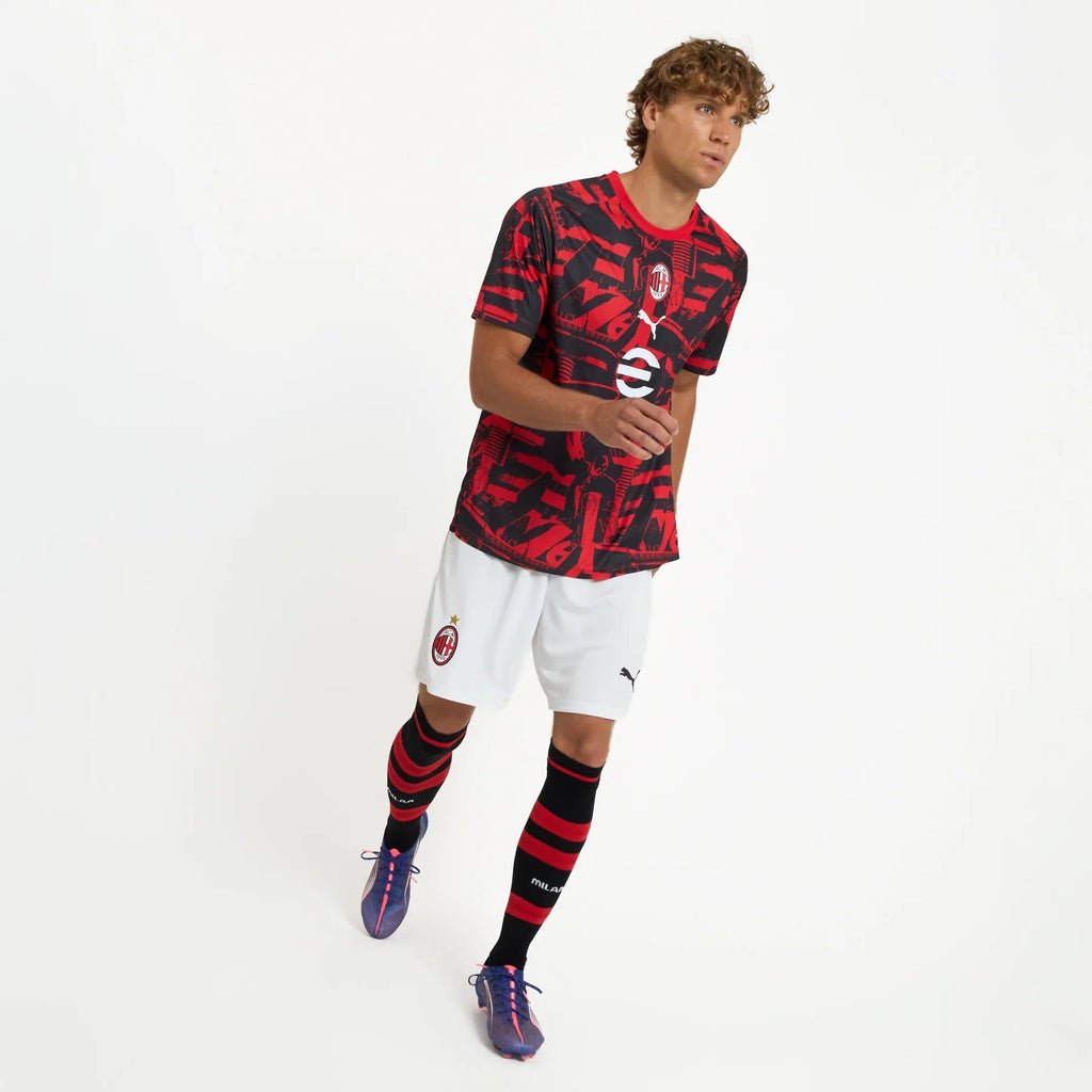Camisa Pré Jogo Milan 2026/27 Masculina