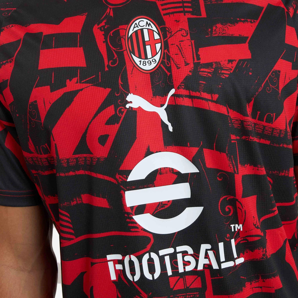 Camisa Pré Jogo Milan 2026/27 Masculina