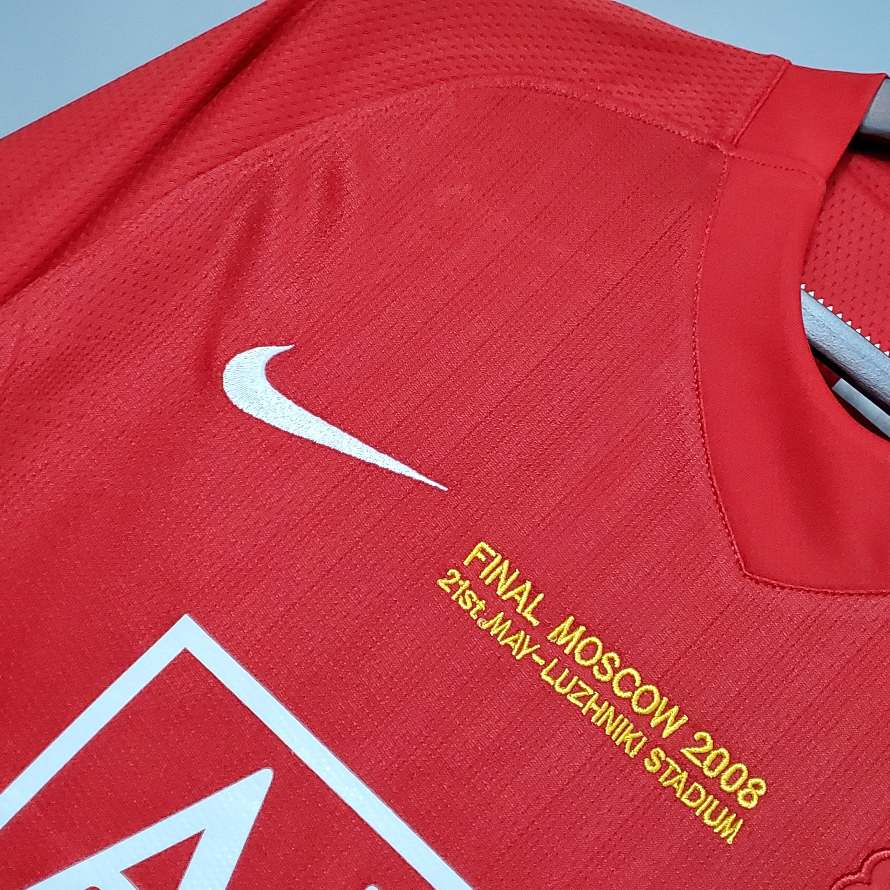 Camisa Retrô Manchester United 2007 Masculina