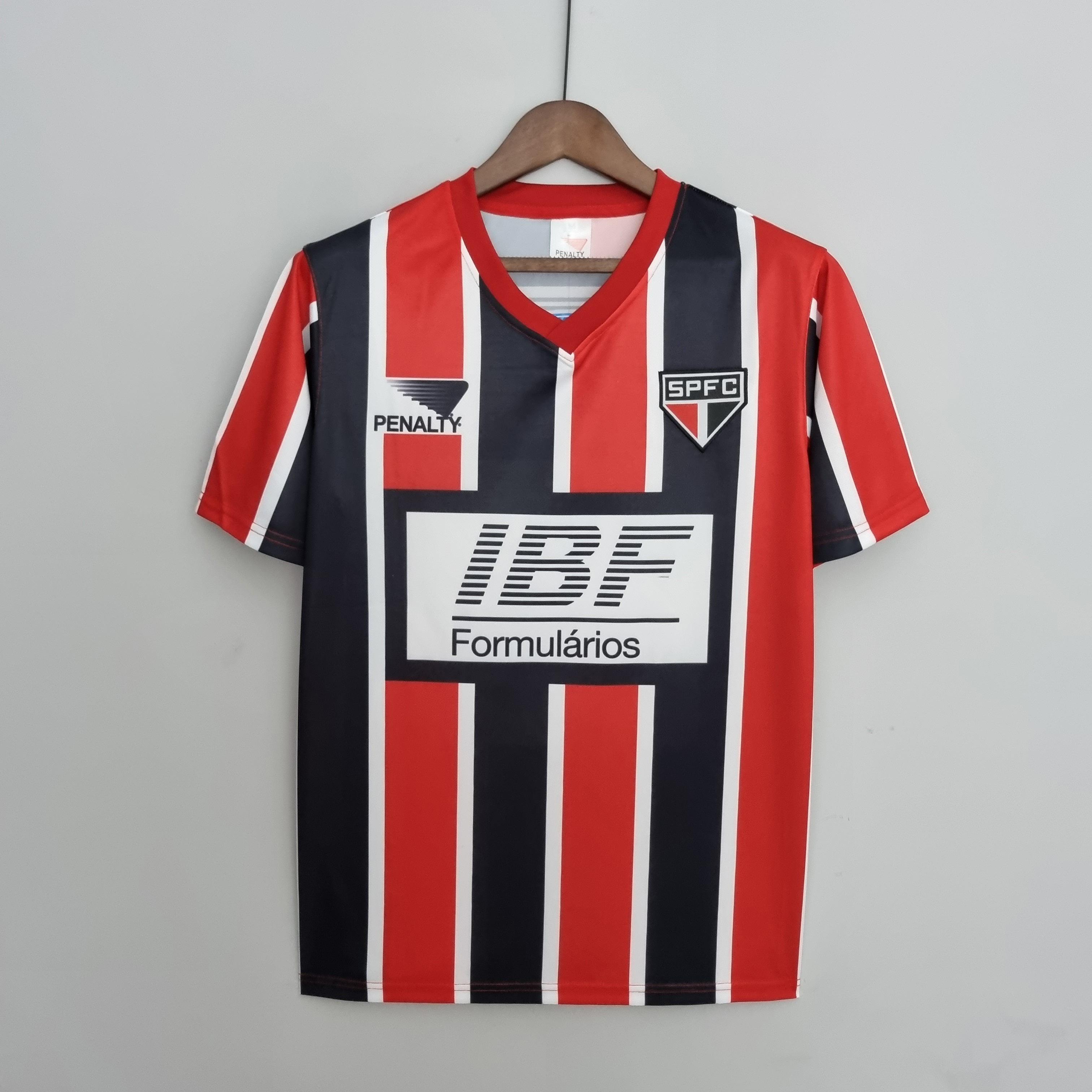 Camisa Retrô São Paulo 1991 / 91 1991 II 1991 Masculina