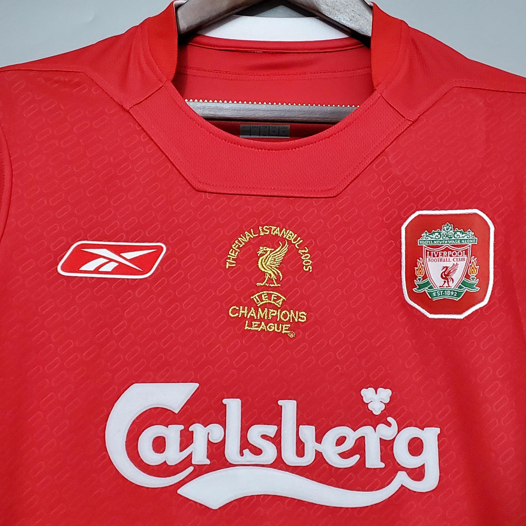 Camisa Retrô Liverpool I 2005 Masculina