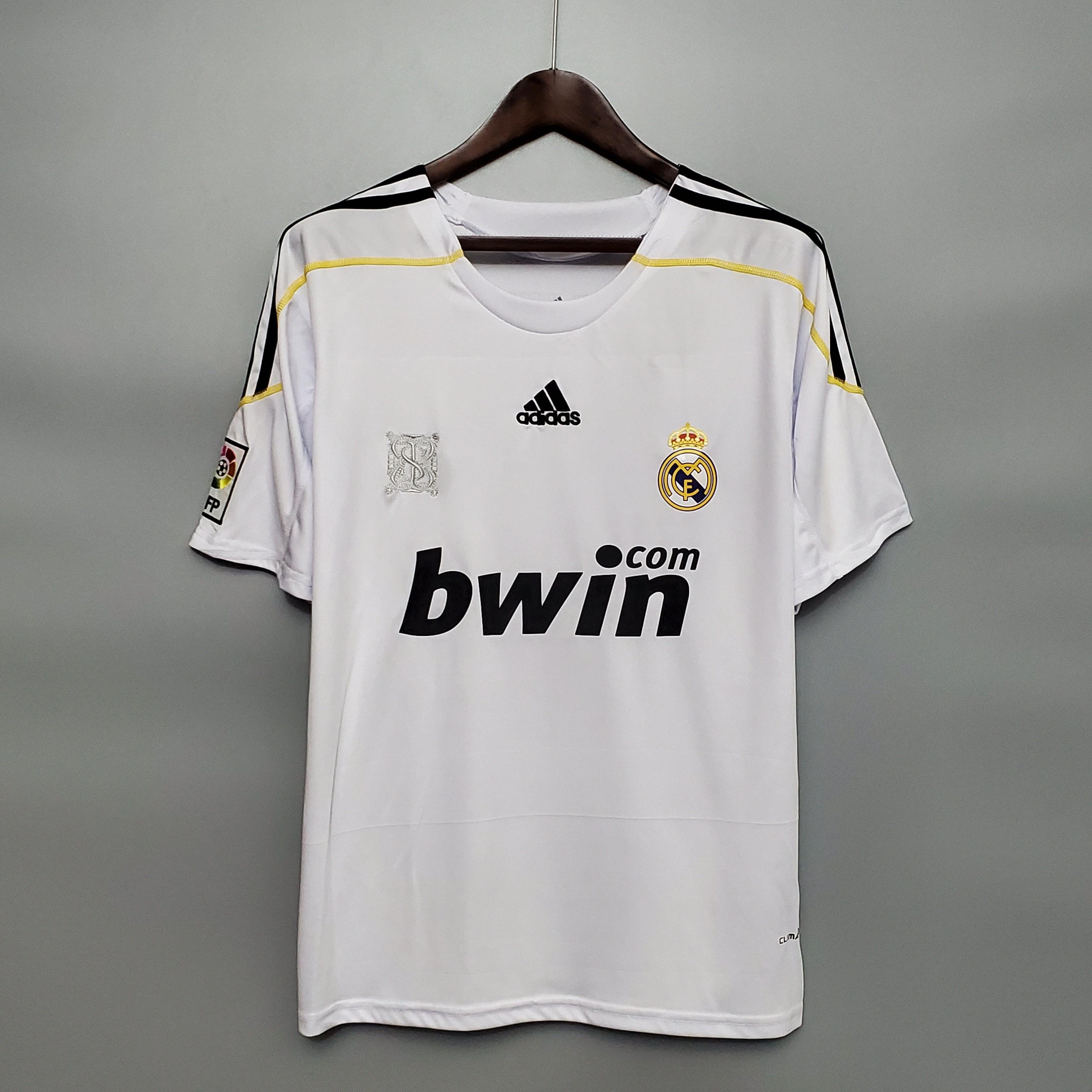 Camisa Retrô Real Madrid I 2009 Masculina