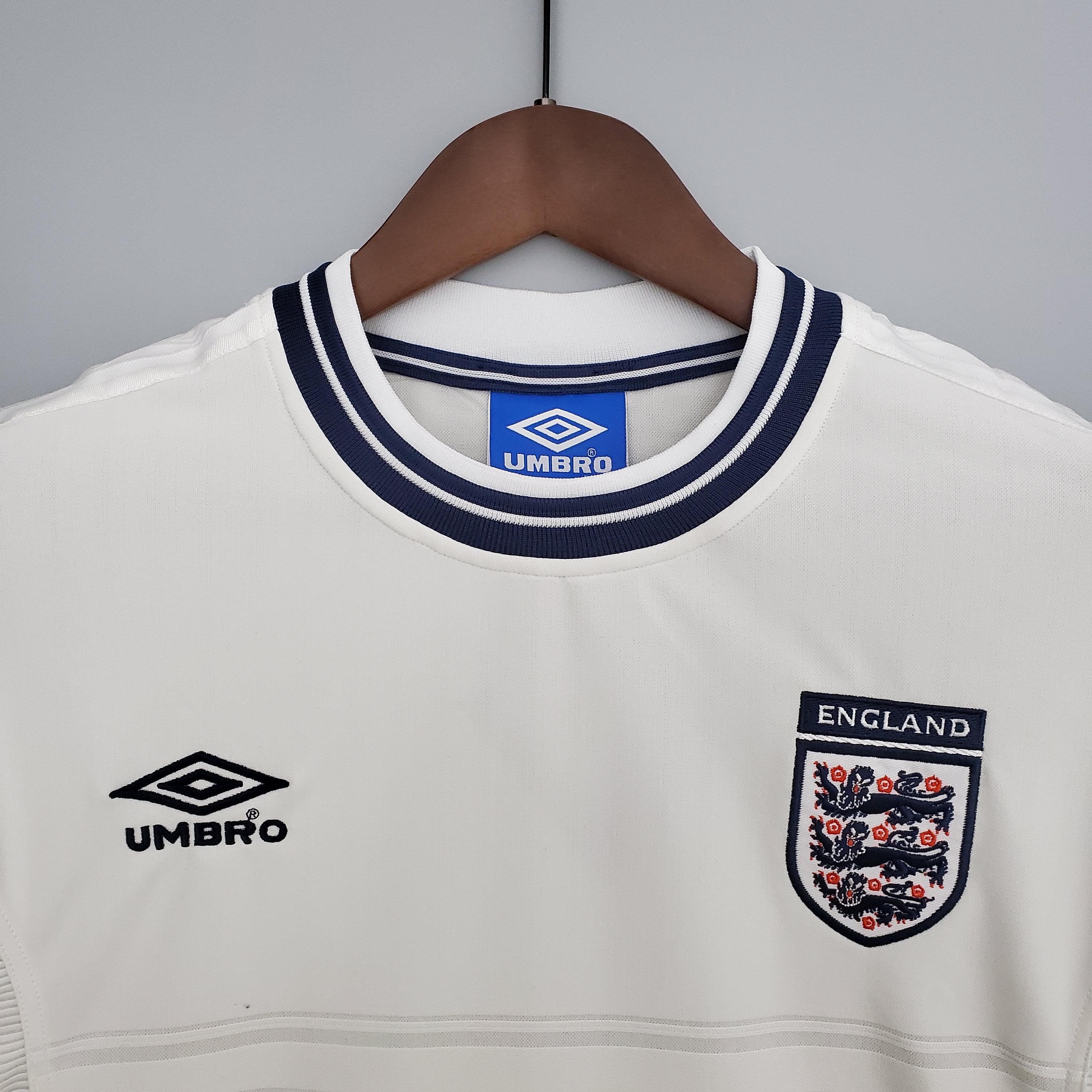 Camisa Retrô Inglaterra I 2000 Masculina