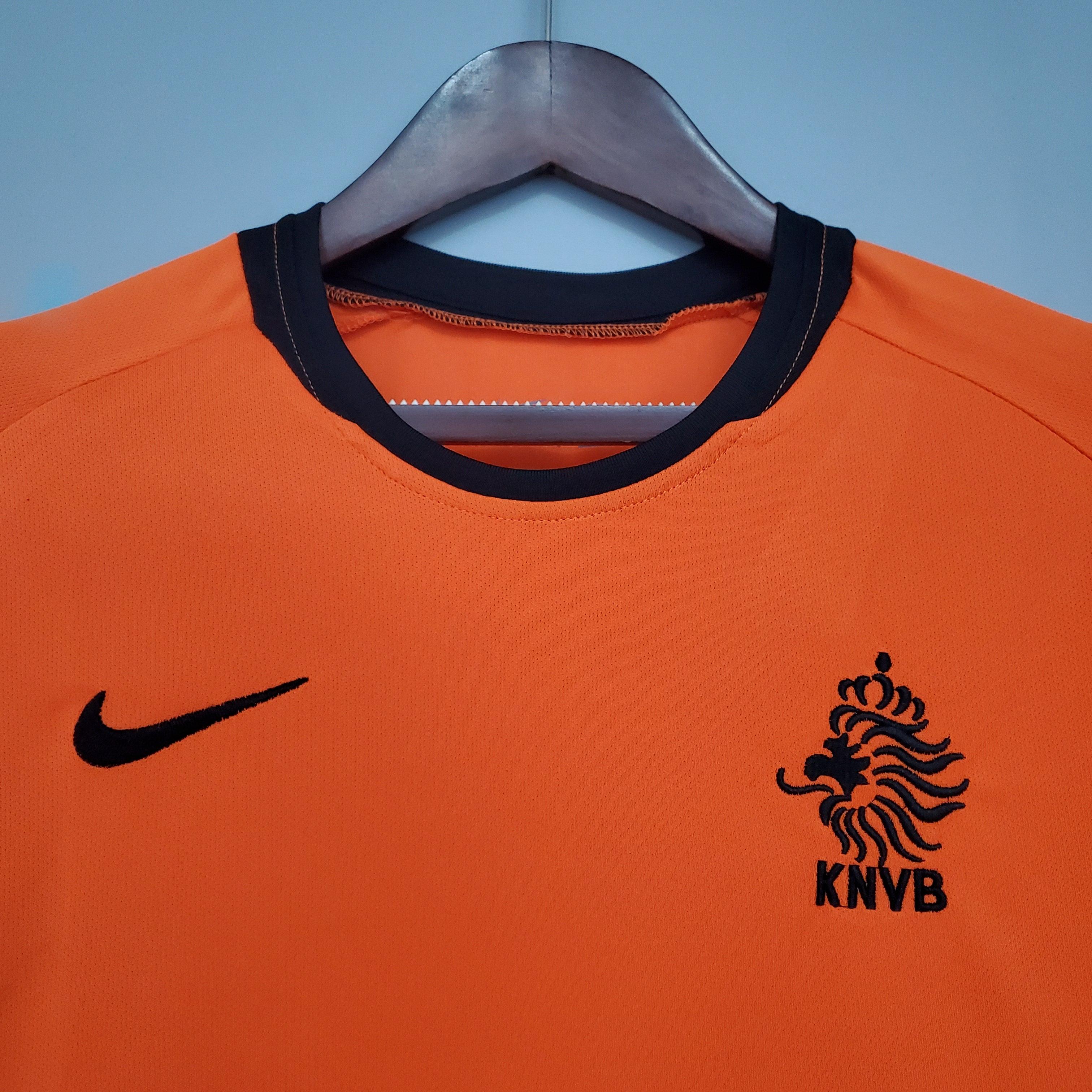 Camisa Retrô Holanda I 2002 Masculina