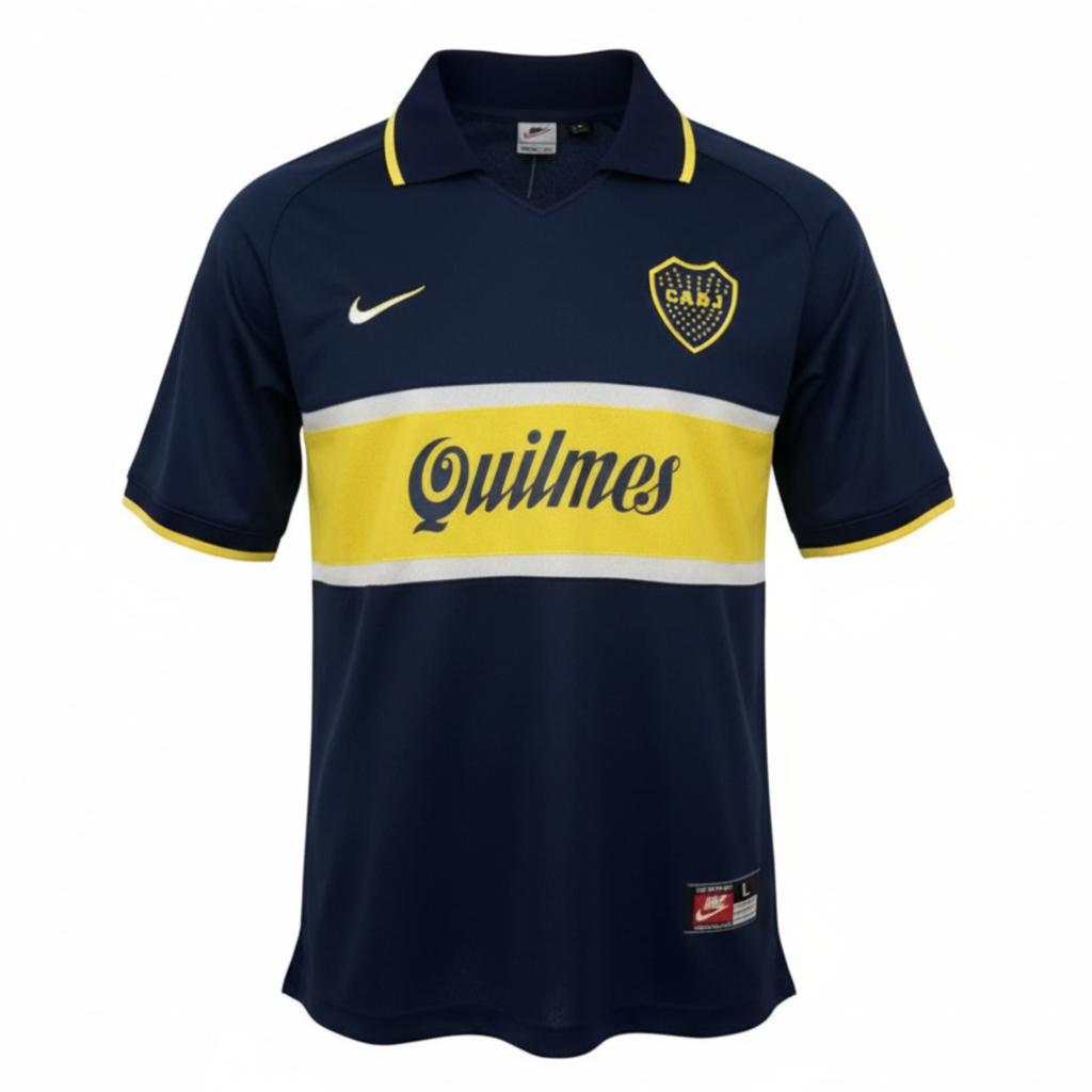 Camisa Retrô Boca Juniors I 1996 Masculina