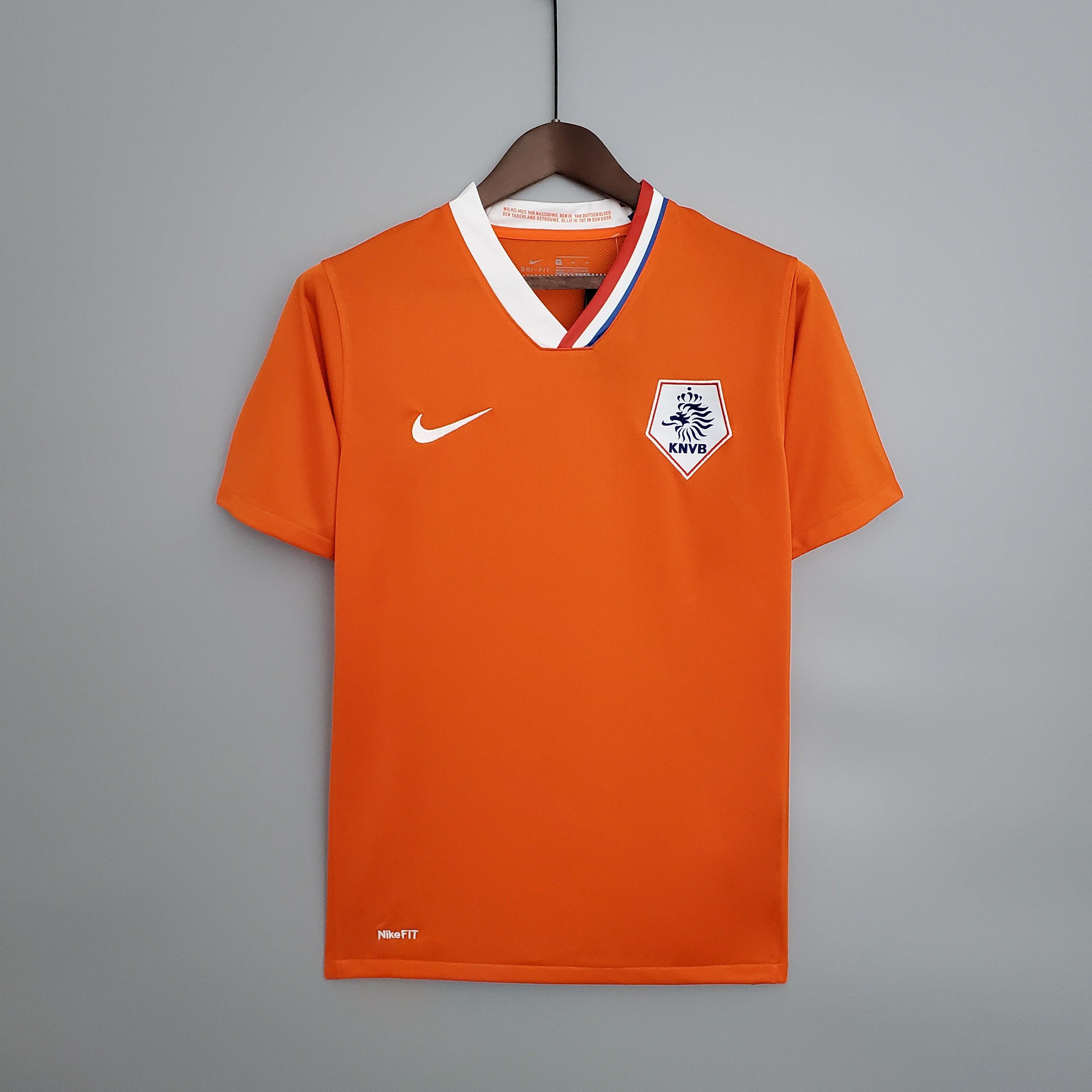 Camisa Retrô Holanda I 2008 Masculina