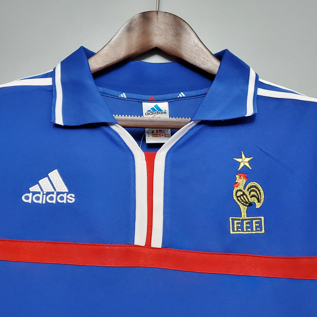 Camisa Retrô França I 2000 Masculina