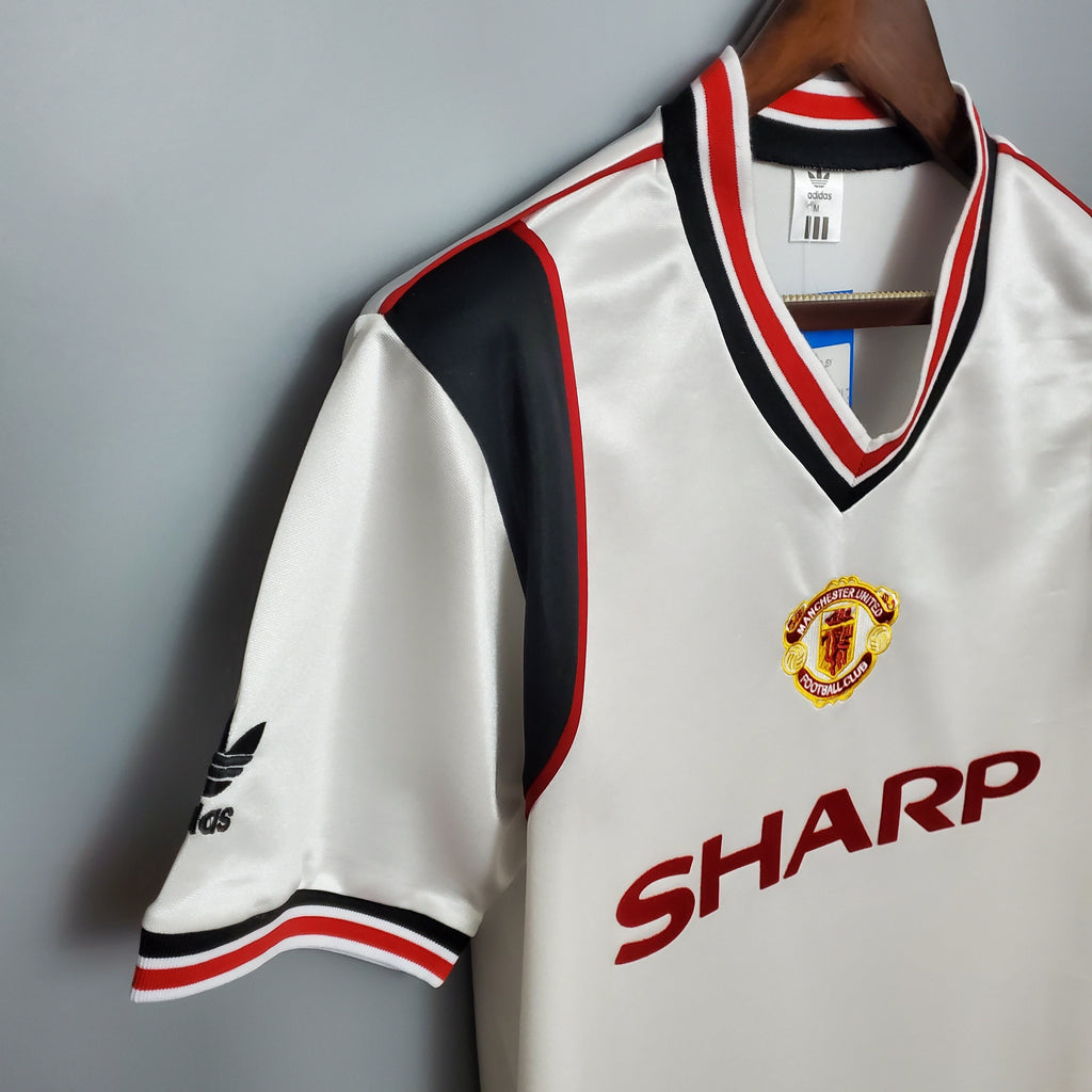 Camisa Retrô Manchester United 1985 Masculina