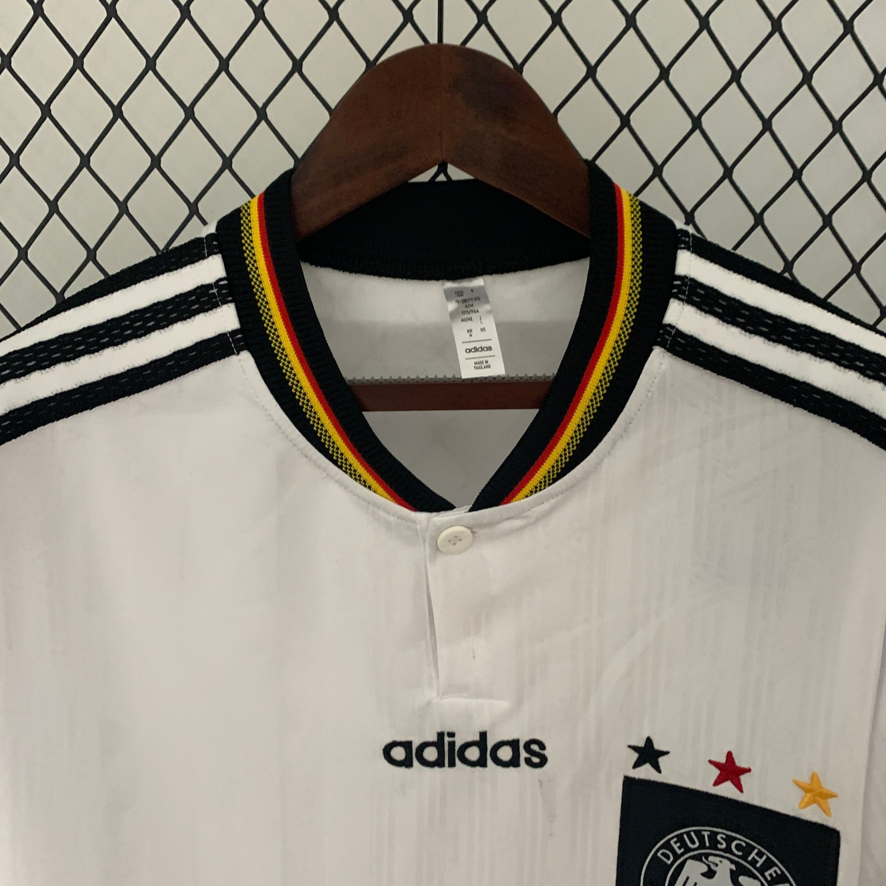 Camisa Retrô Alemanha I 1996 Masculina