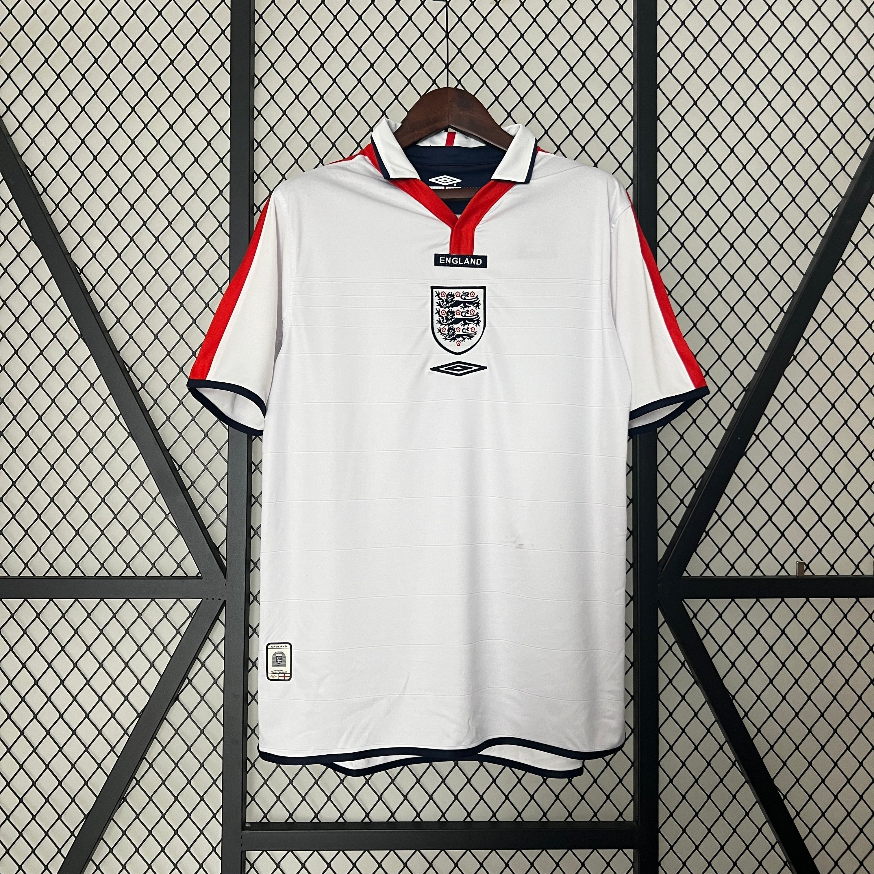 Camisa Retrô Inglaterra 2004 Masculina