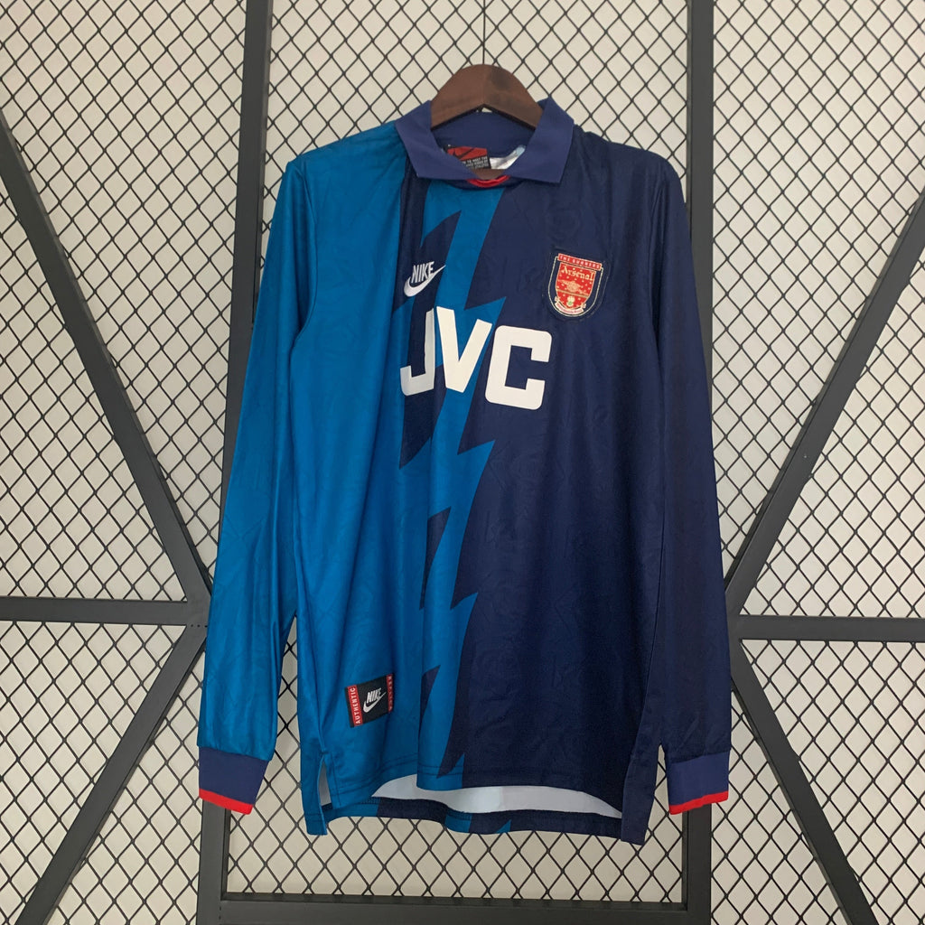 Camisa Manga Longa Retrô Arsenal II 1995 Masculina