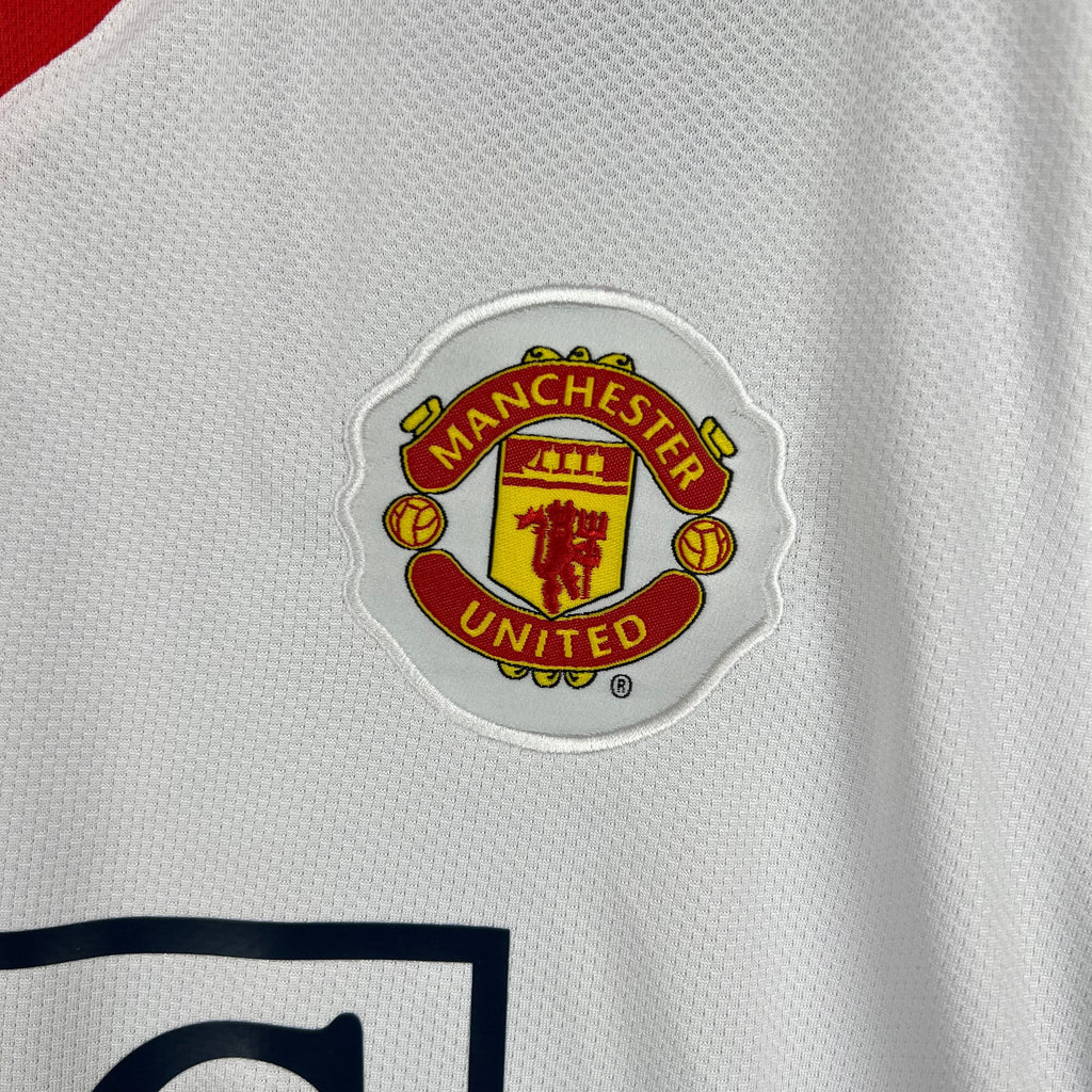 Camisa Manga Longa Retrô Manchester United II 2007 Masculina