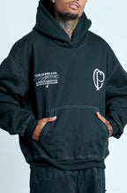 Moletom Oversized Approve X Corinthians Preto