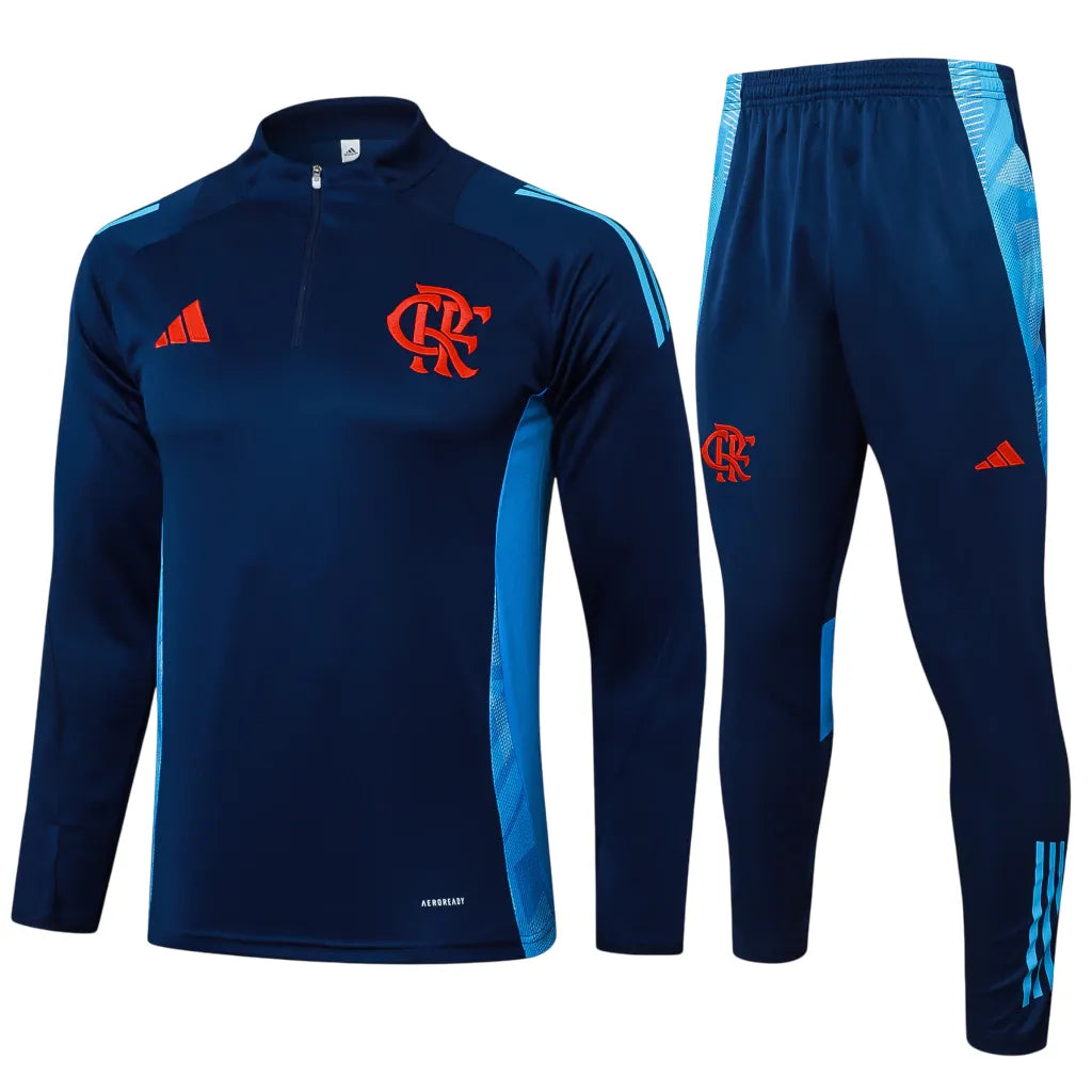 Conjunto Agasalho Comissão Flamengo 2025/26 Masculino