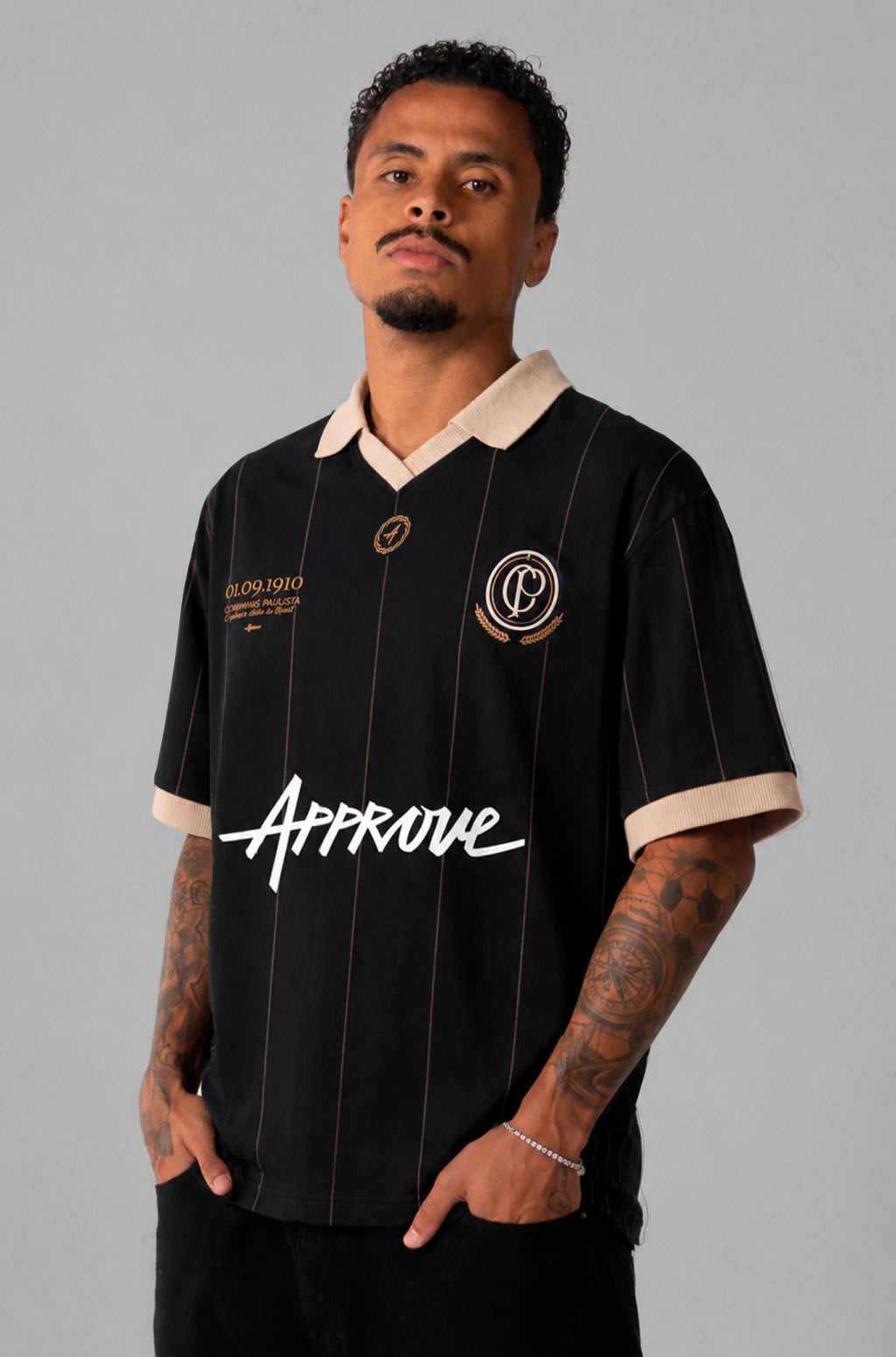 Camisa Polo Huge Approve X Corinthians Centenário