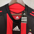 Camisa Manga Longa Retrô Milan I 2008 Masculina
