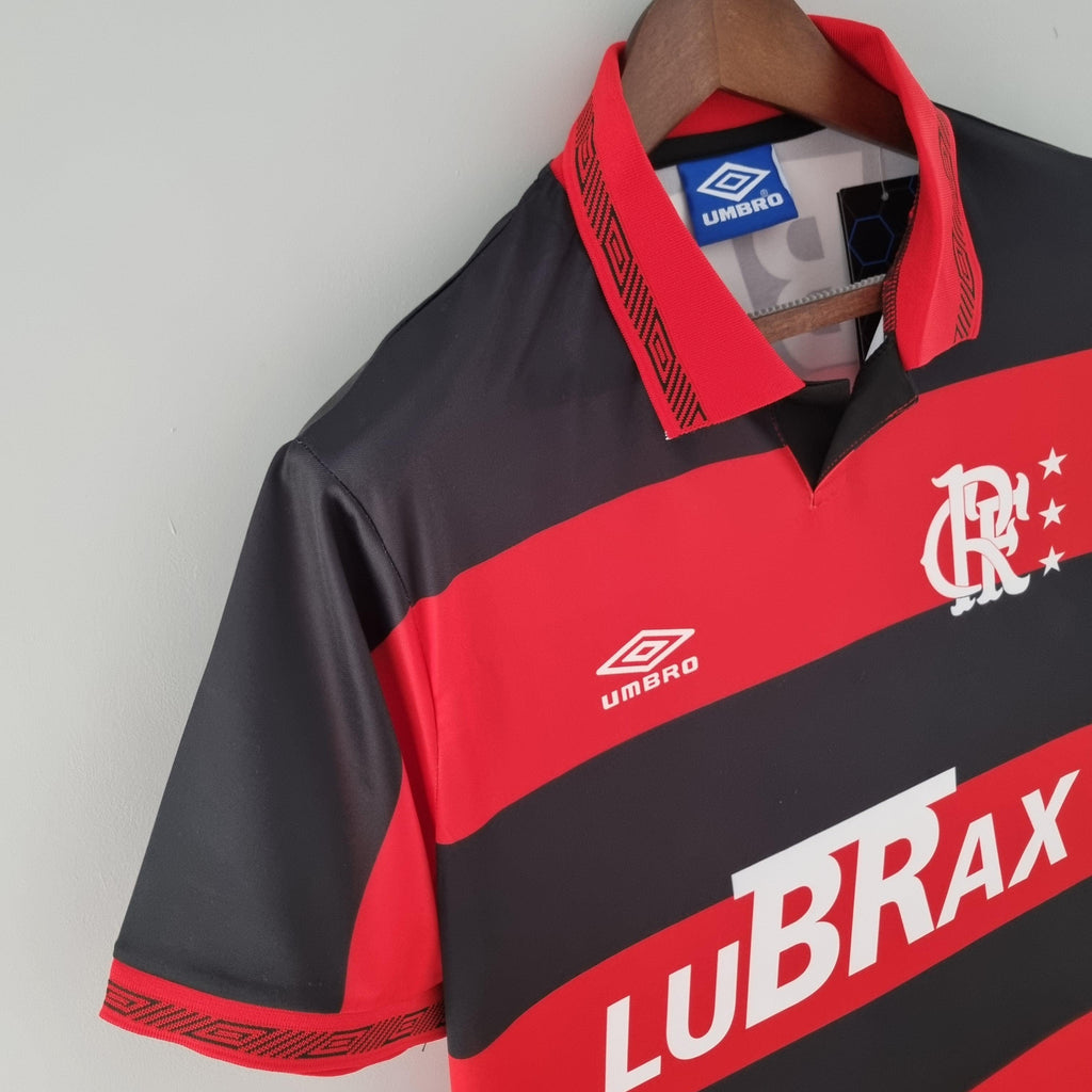 Camisa Retrô Cr Flamengo 1992 / 93 1992 I 1992 Masculina