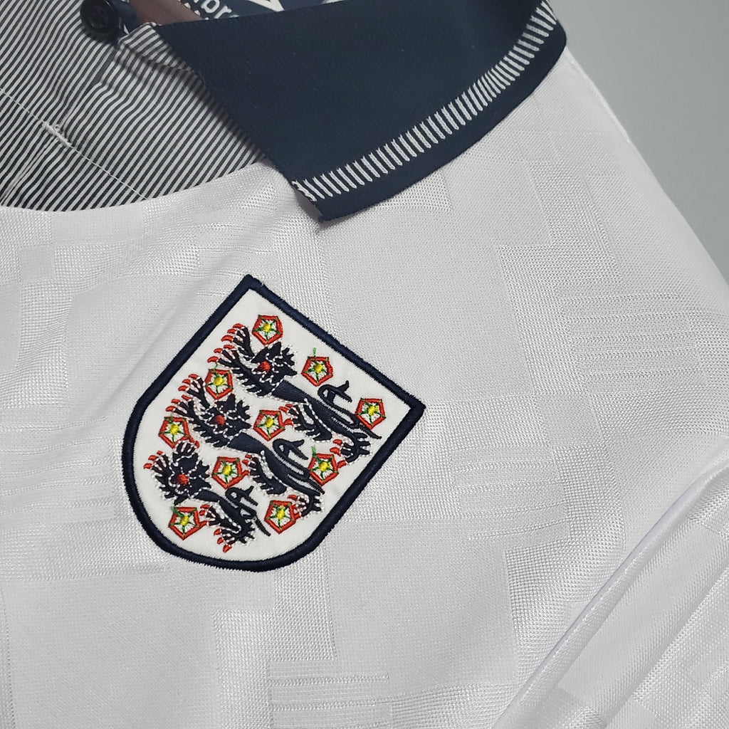Camisa Retrô Inglaterra I 1990 Masculina