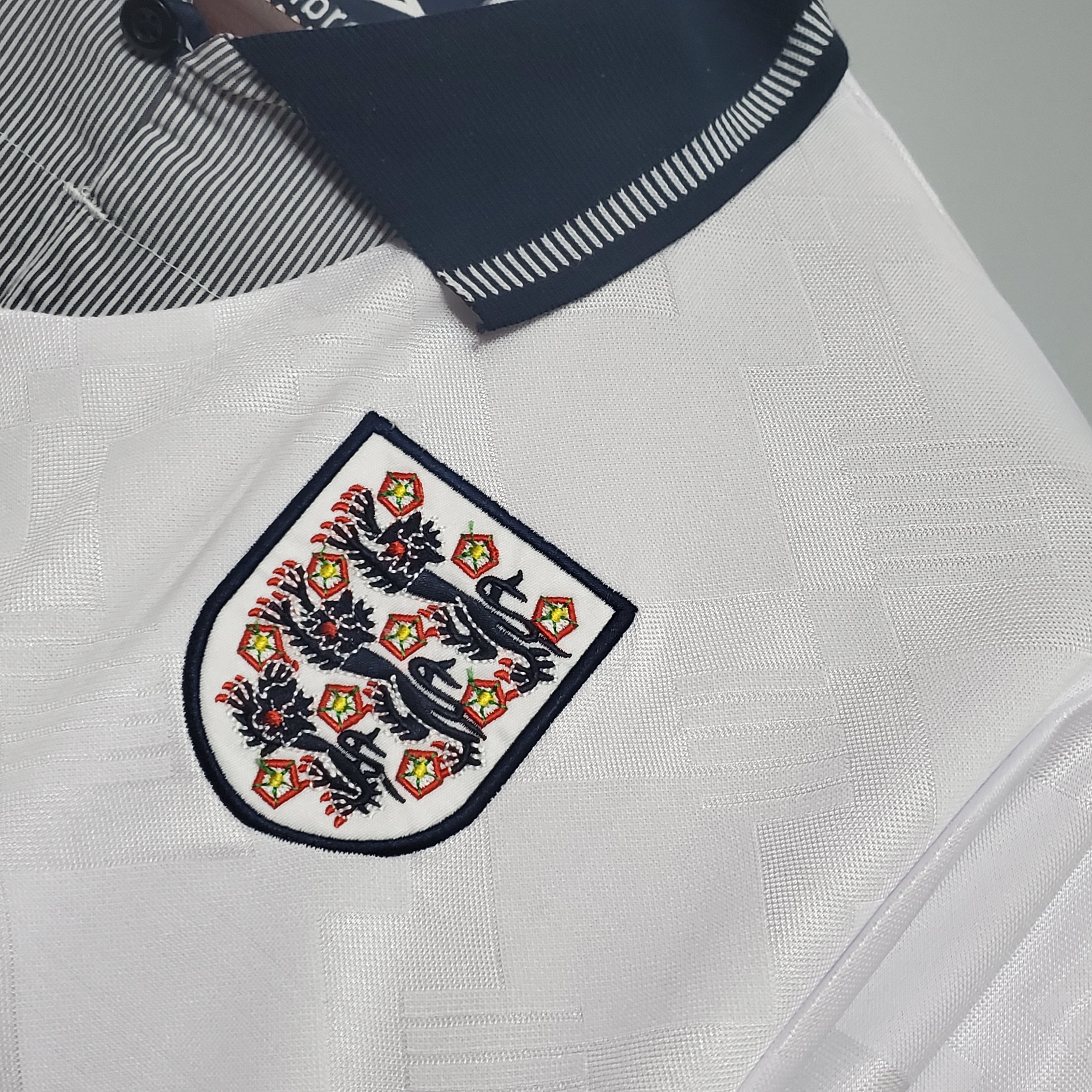 Camisa Retrô Inglaterra I 1990 Masculina