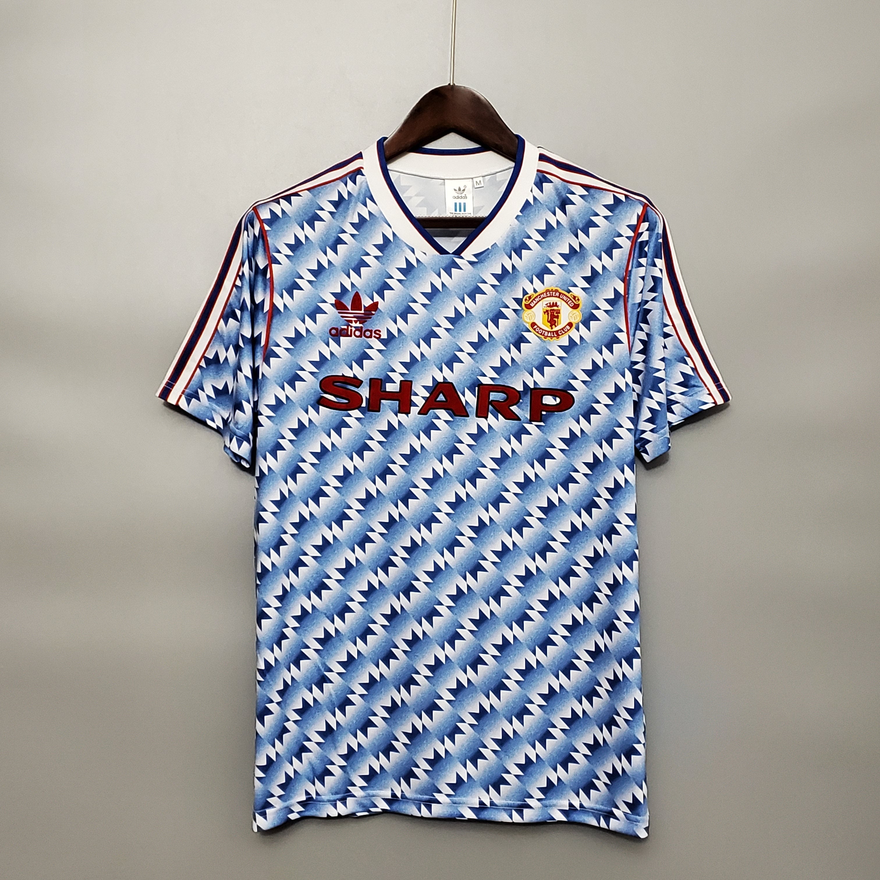 Camisa Retrô Manchester United 1990/92 Masculina