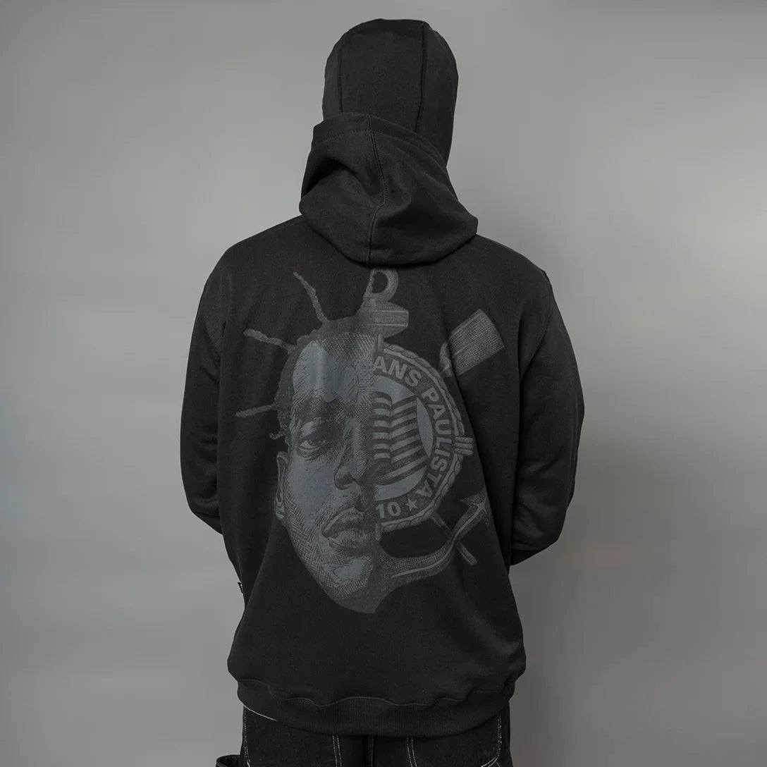Camisa Moletom Balaclava Sabotage Corinthians Masculina