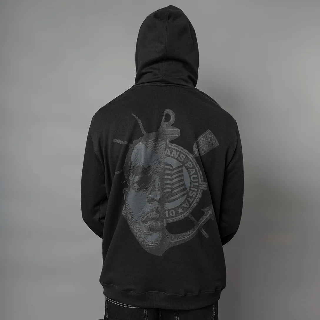 Camisa Moletom Balaclava Sabotage Corinthians Masculina