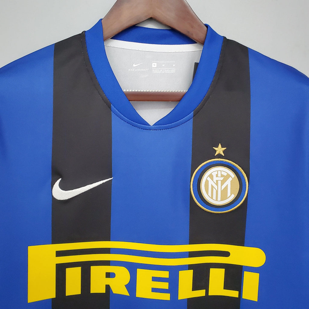 Camisa Retrô Inter Milão 2008 I 2008 Masculina